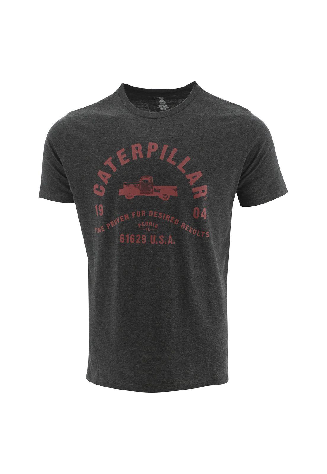 Polera M/C Hombre Foundation Time Proven Gris-0