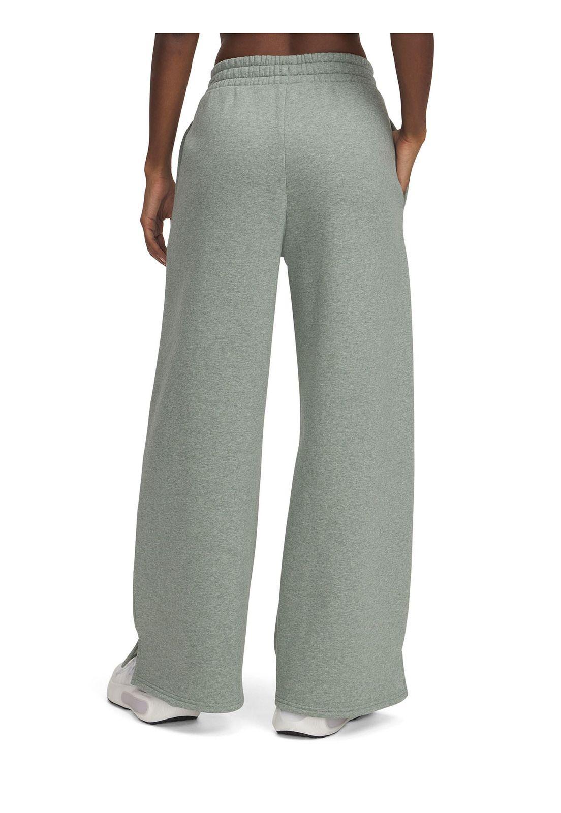 Pantalón Icon Fleece Verde Mujer-1