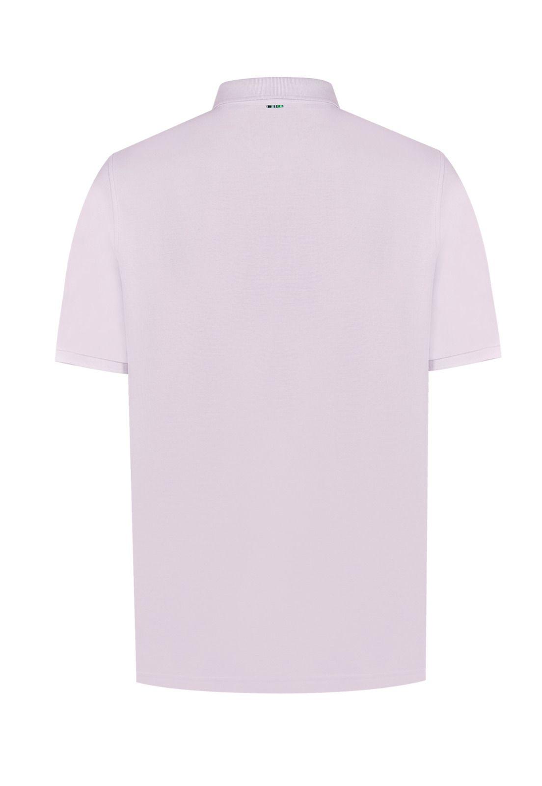 Polera Algodón Org Rosado Newmitchel Hombre -1