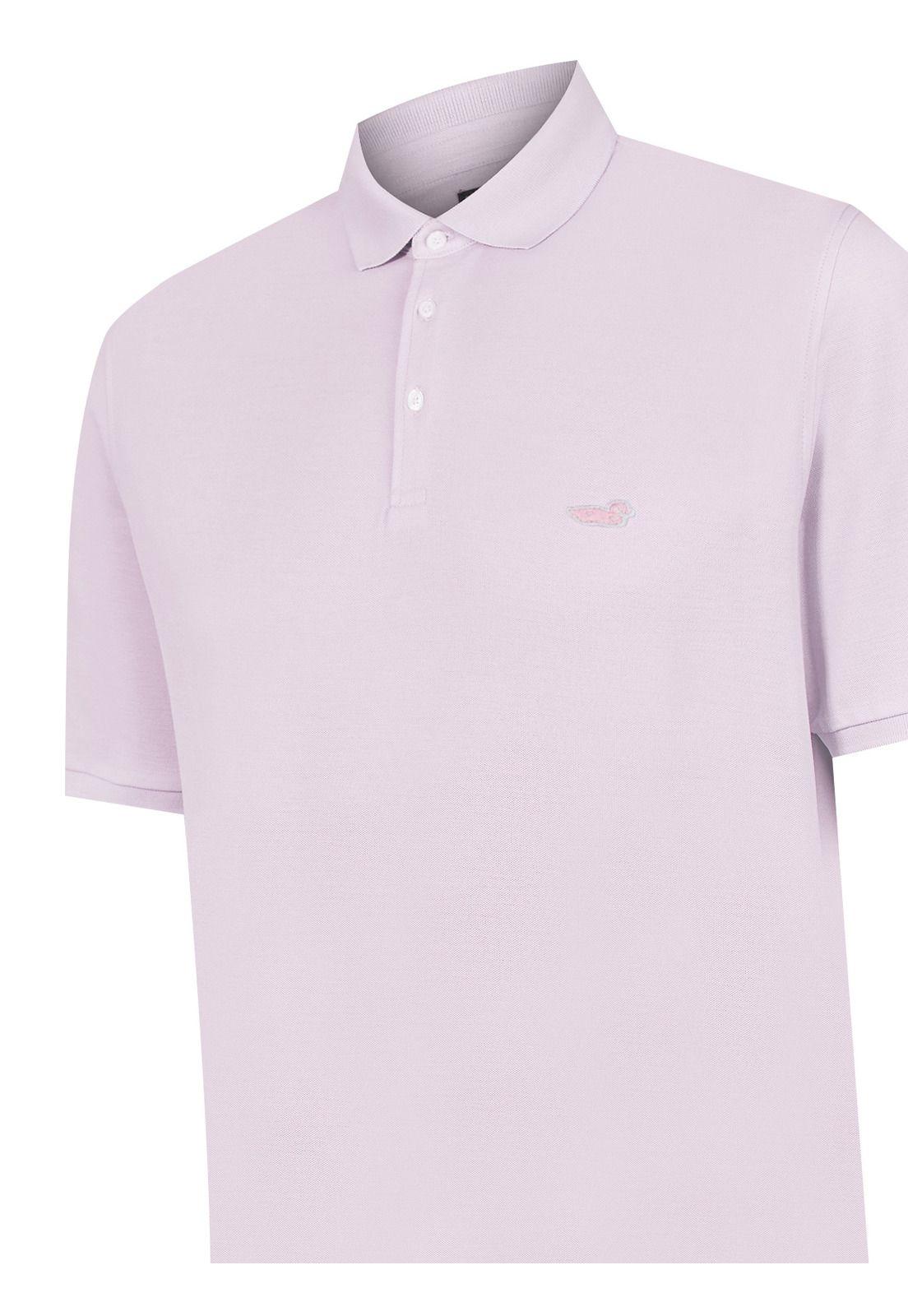 Polera Algodón Org Rosado Newmitchel Hombre -3