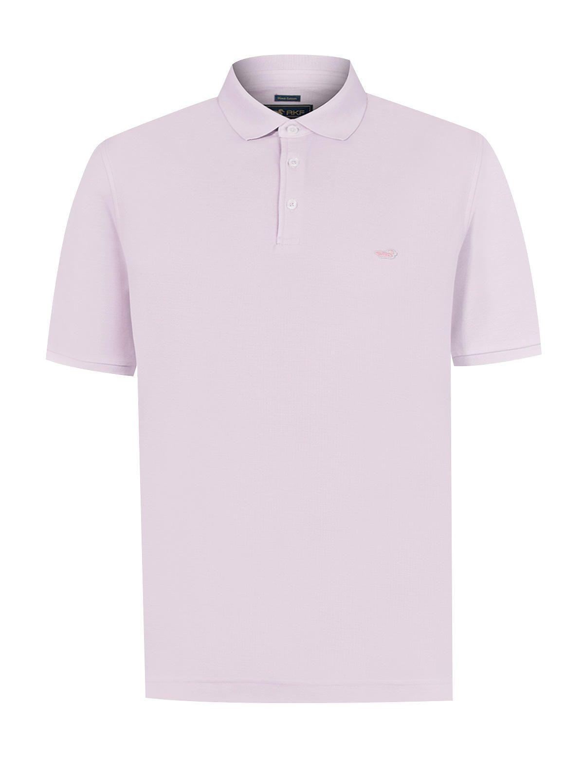 Polera Algodón Org Rosado Newmitchel Hombre -0