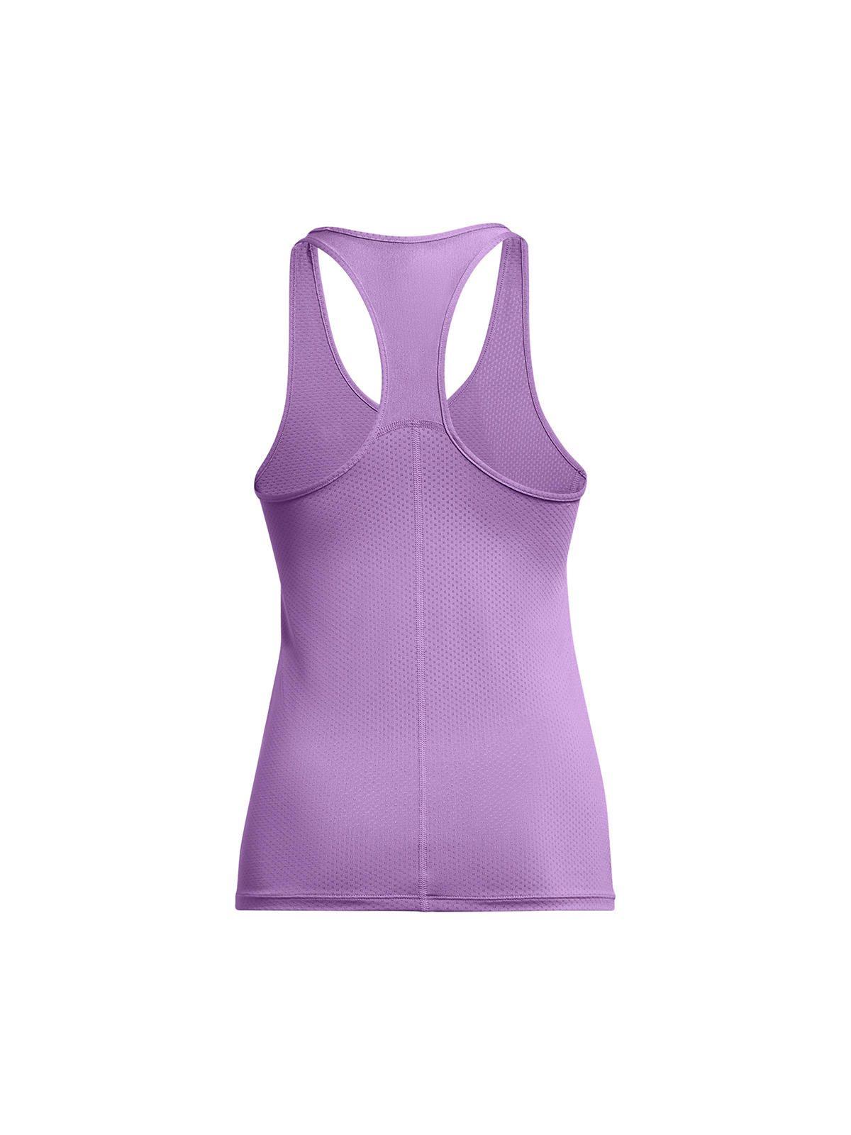 Polera HeatGear® Racer mujer Morado-1