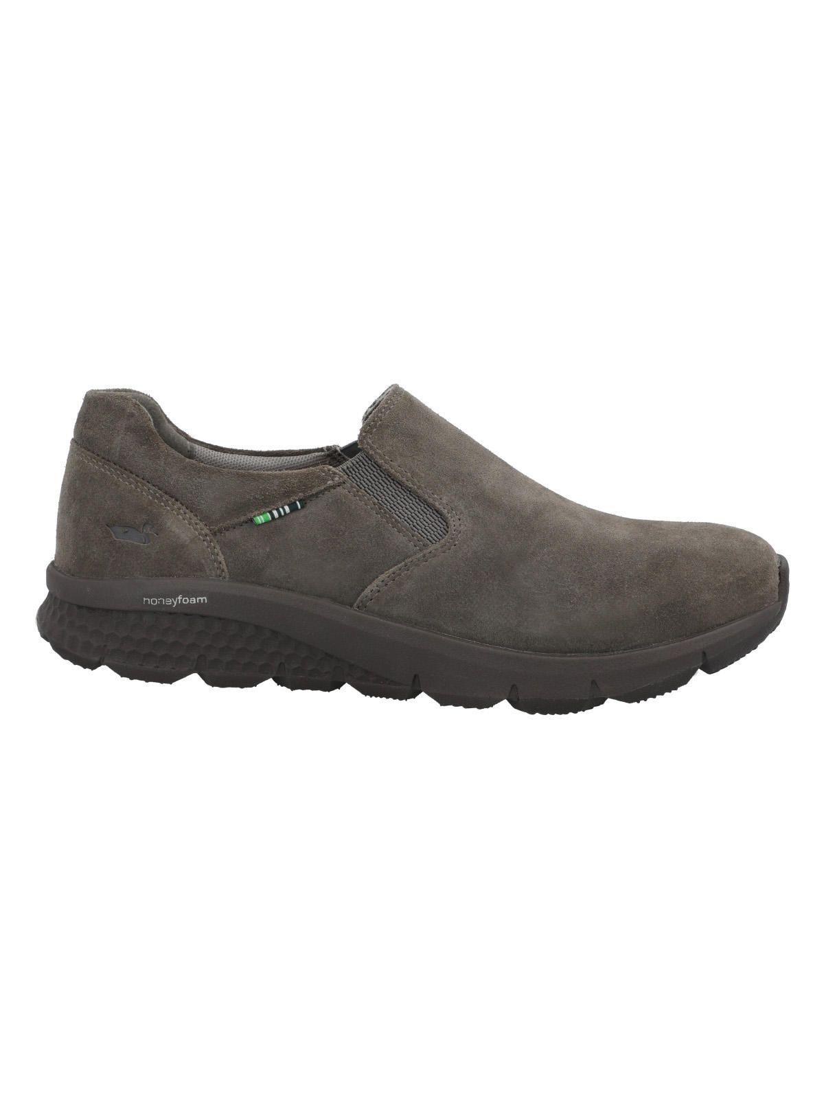 Slip On Cuero Hombre Vicudi Gris-0