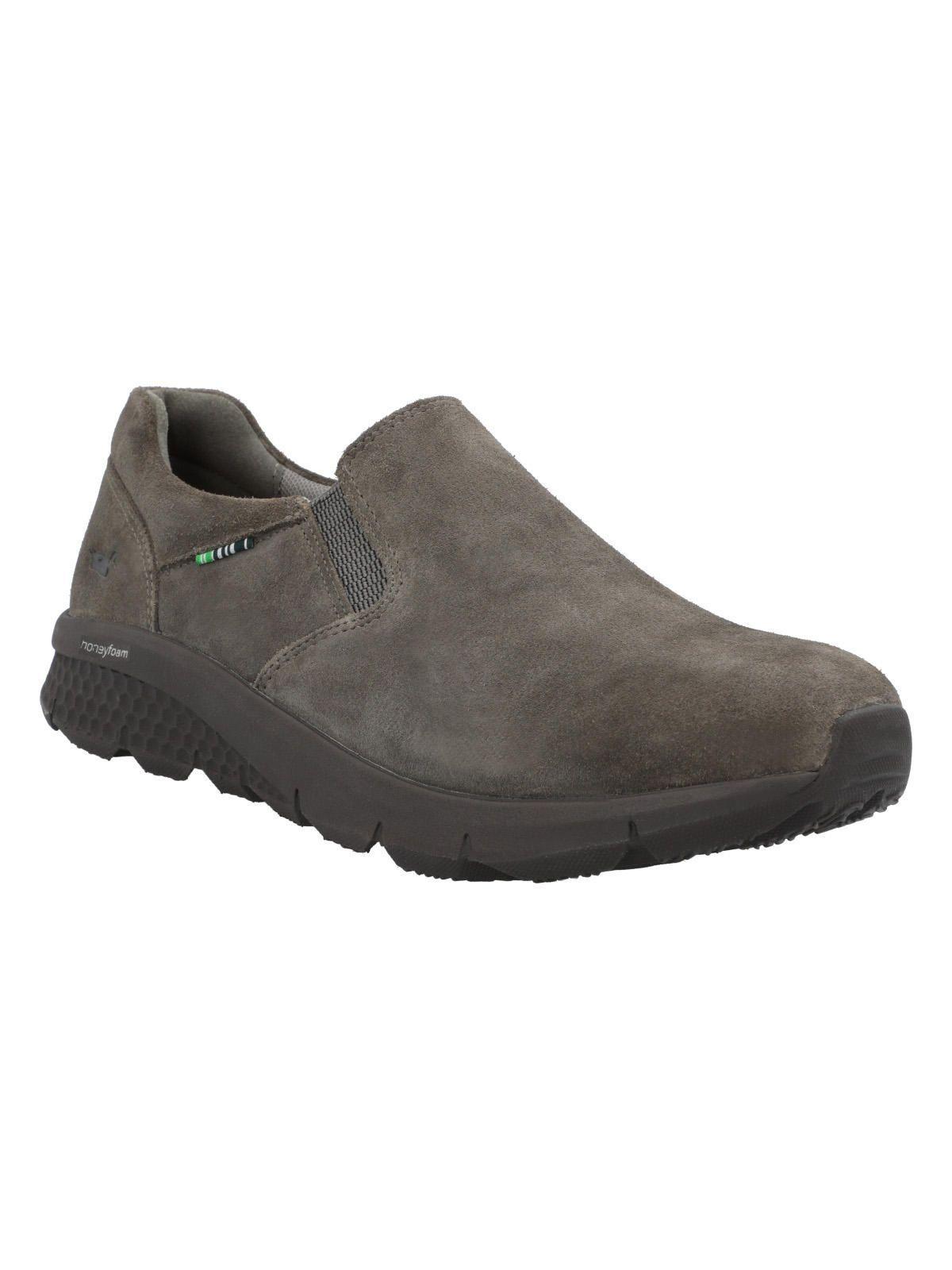 Slip On Cuero Hombre Vicudi Gris-1