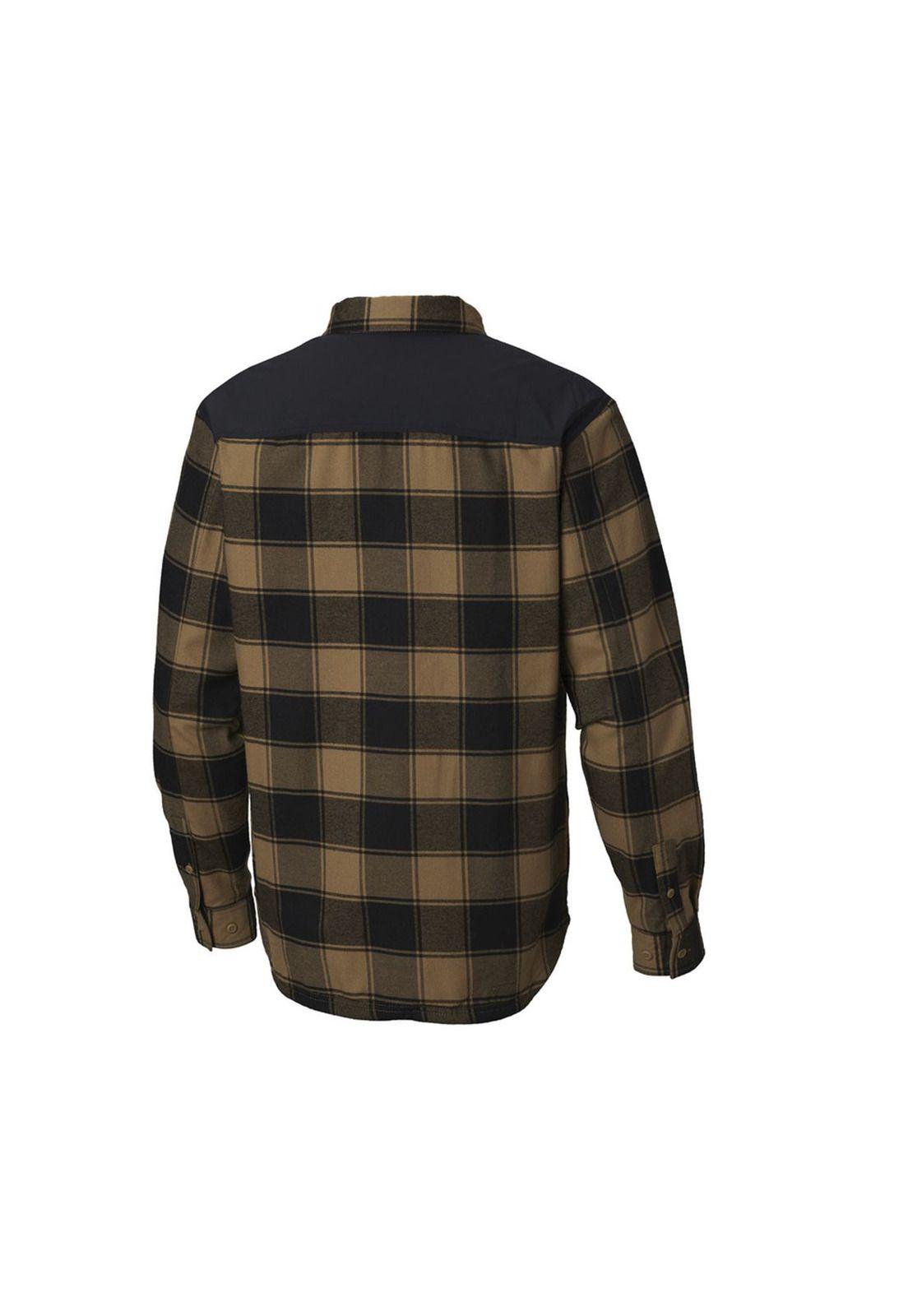 Camisa M/L Silver Ridge II Mostaza-1
