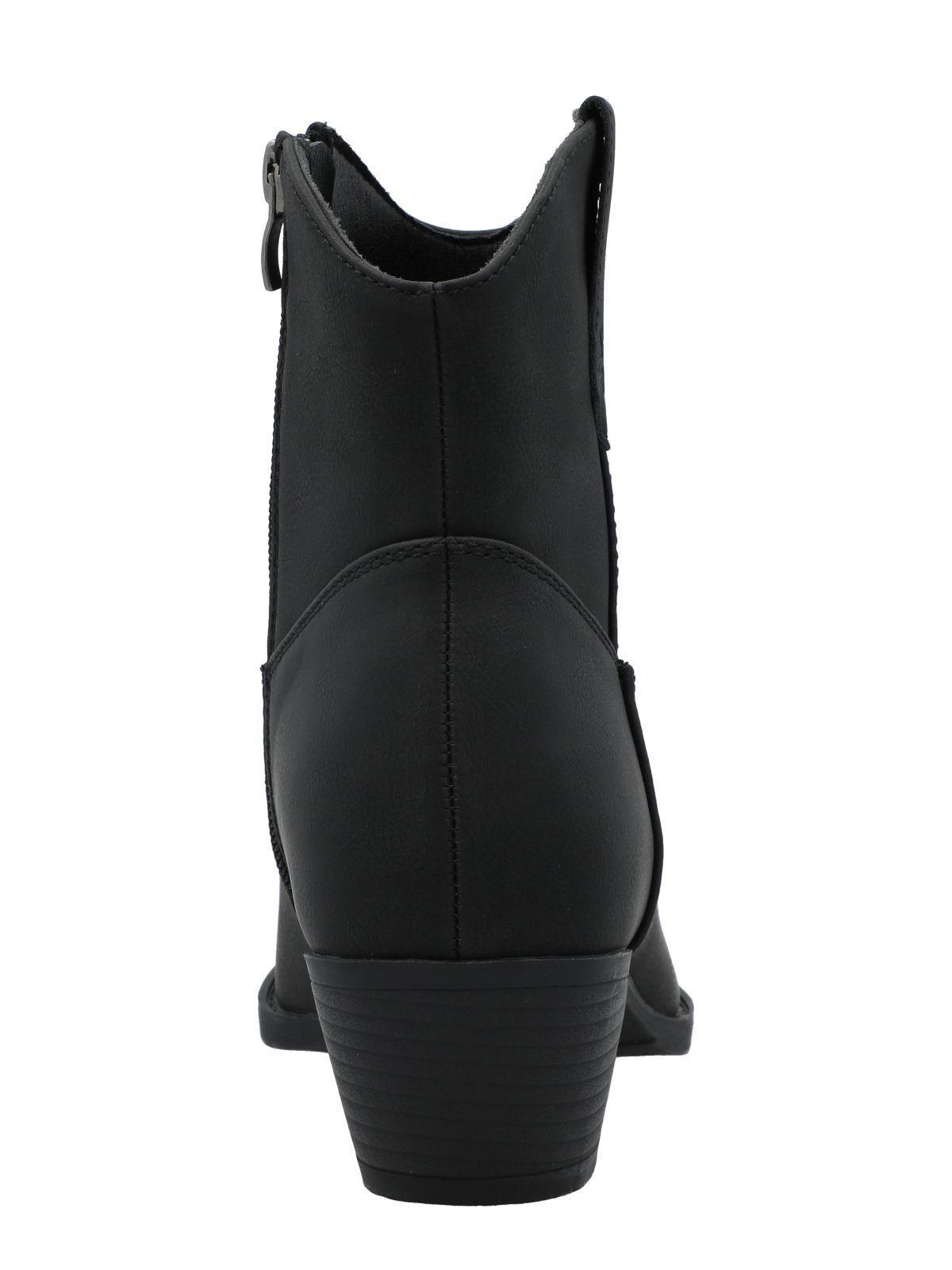 Botín Mujer Valeria Negro-6