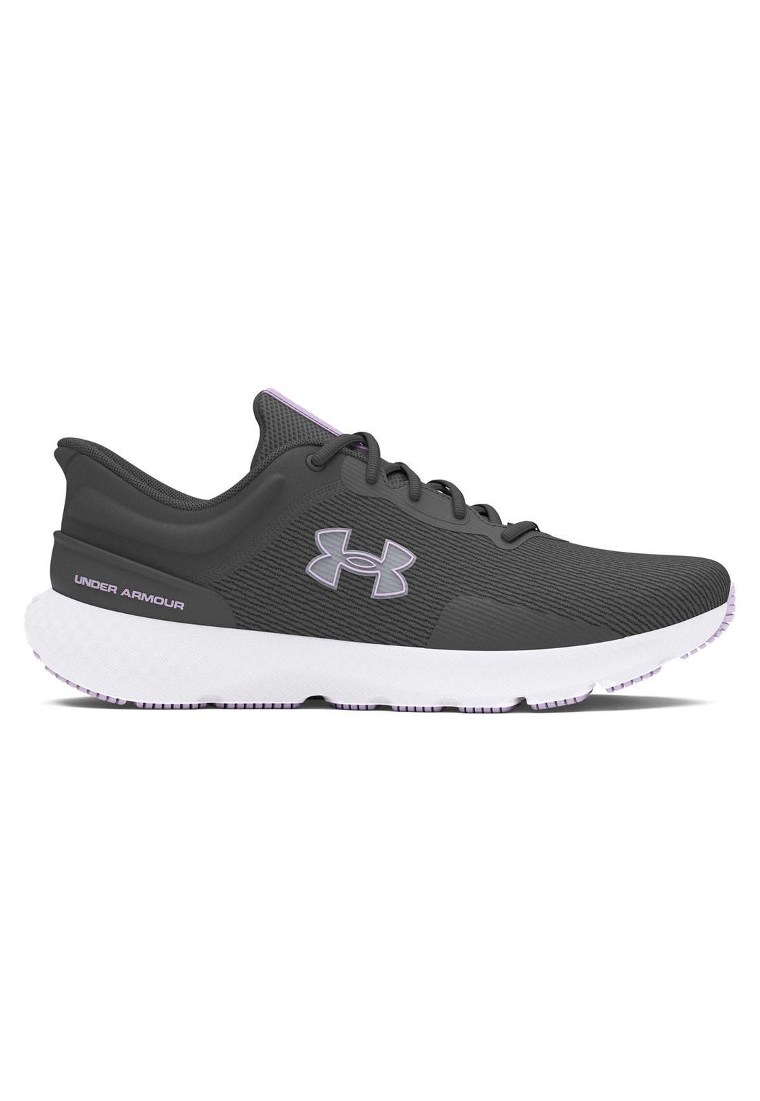 Zapatillas Run UA Escape 4 para mujer Gris-0