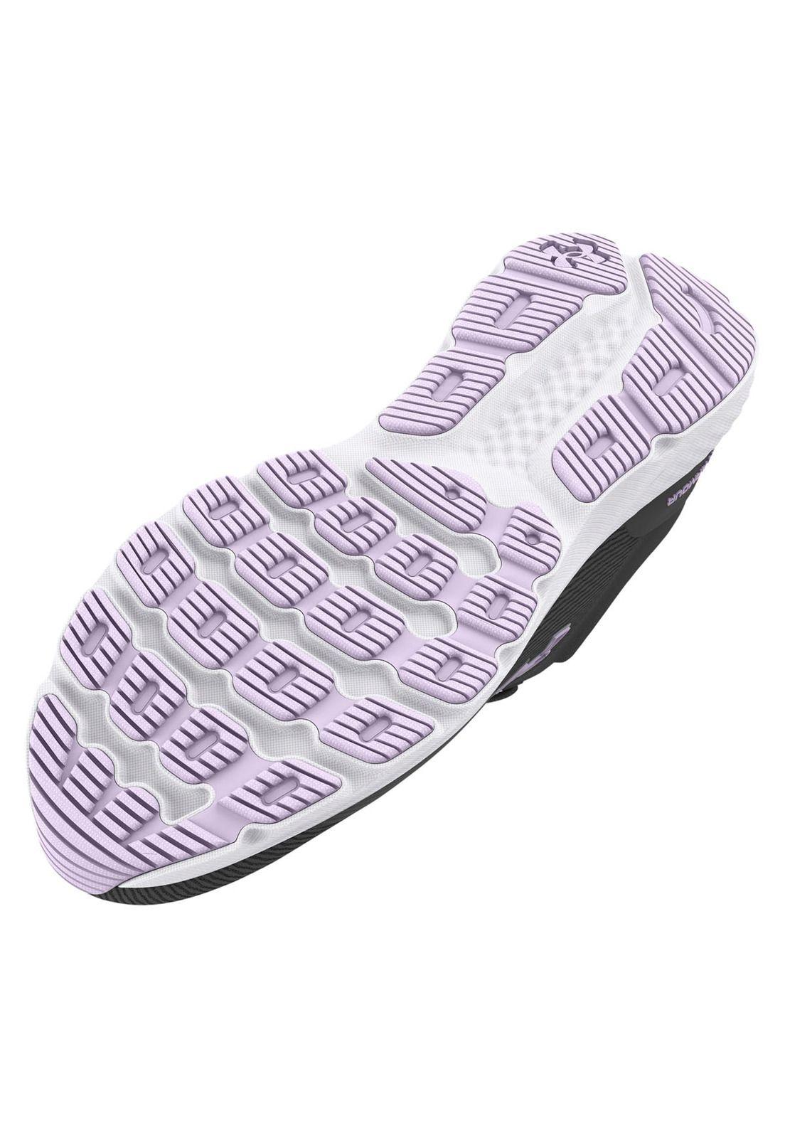 Zapatillas Run UA Escape 4 para mujer Gris-3