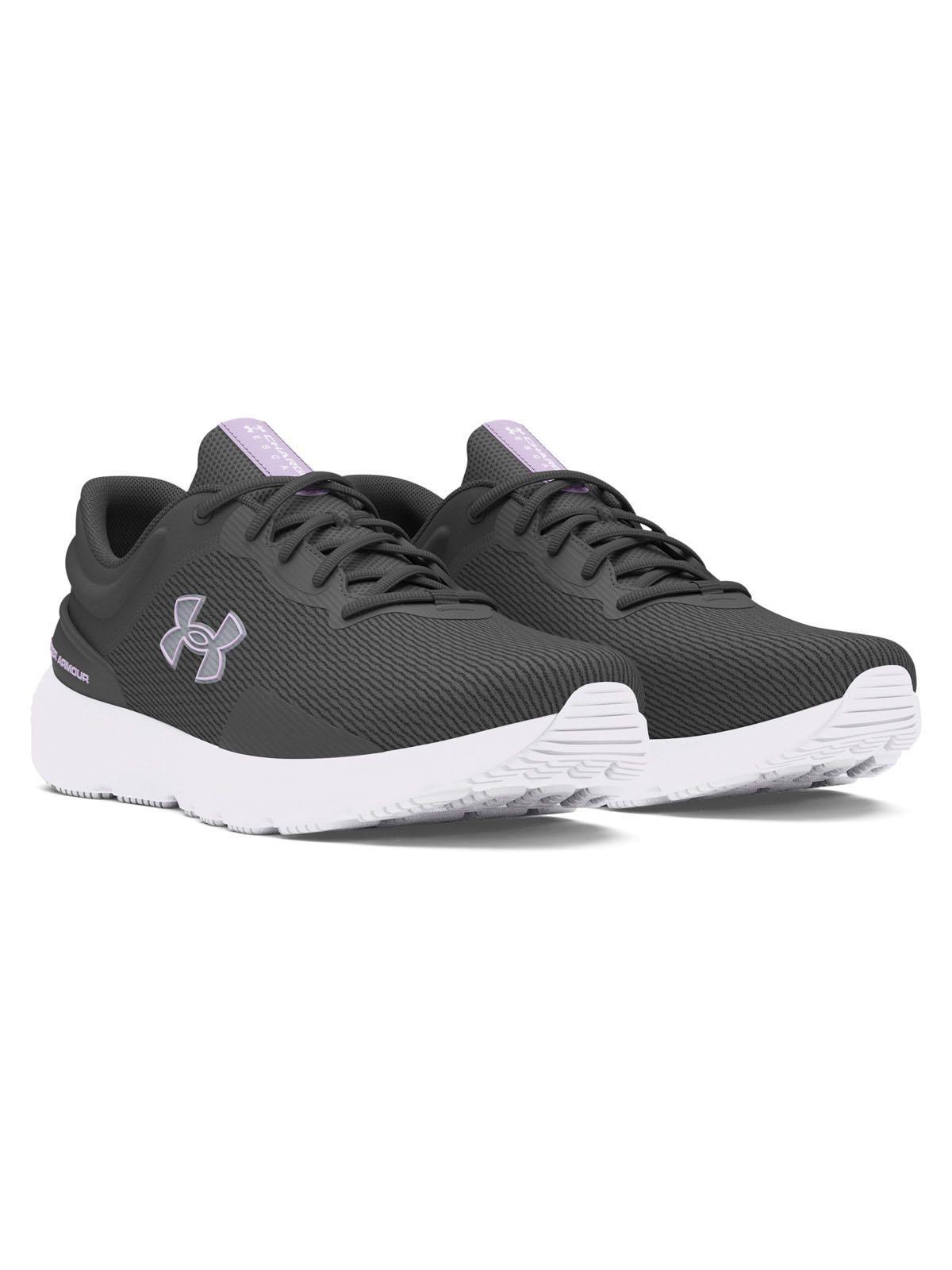 Zapatillas Run UA Escape 4 para mujer Gris-5
