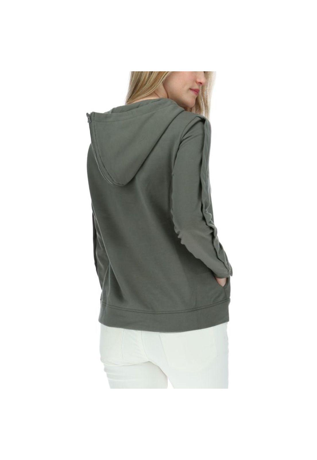 Poleron Mujer Grace Sweatshirt Grafito-2