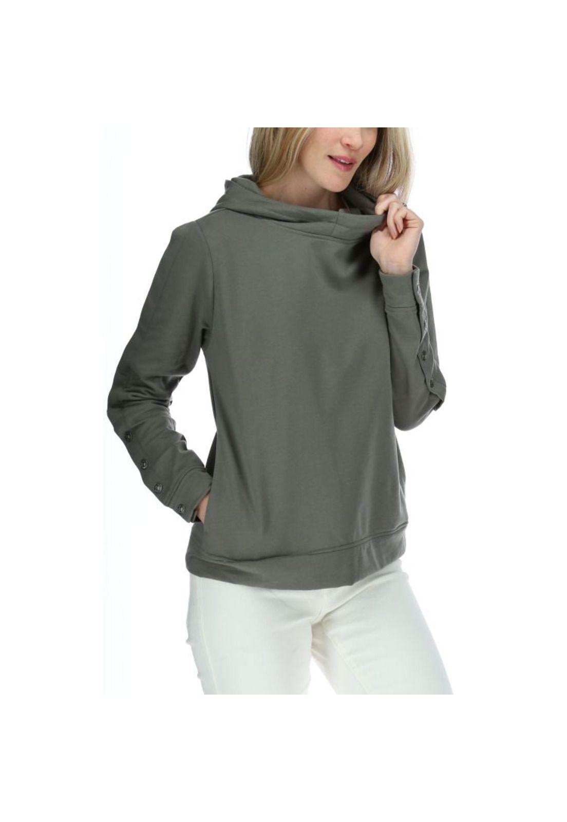 Poleron Mujer Grace Sweatshirt Grafito-3