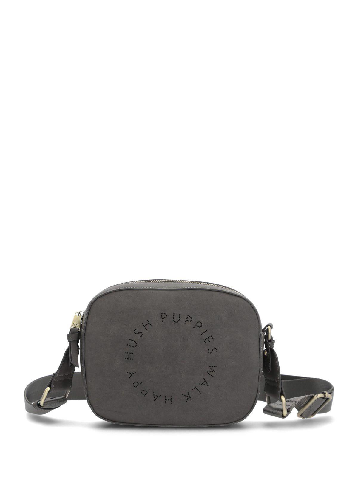 Cartera Ecocuero Mujer Hush Cross Negro-0