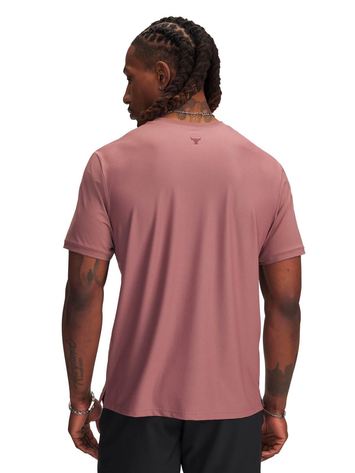 Polera Manga Corta Training hombre Project Rock I-Chill café -1