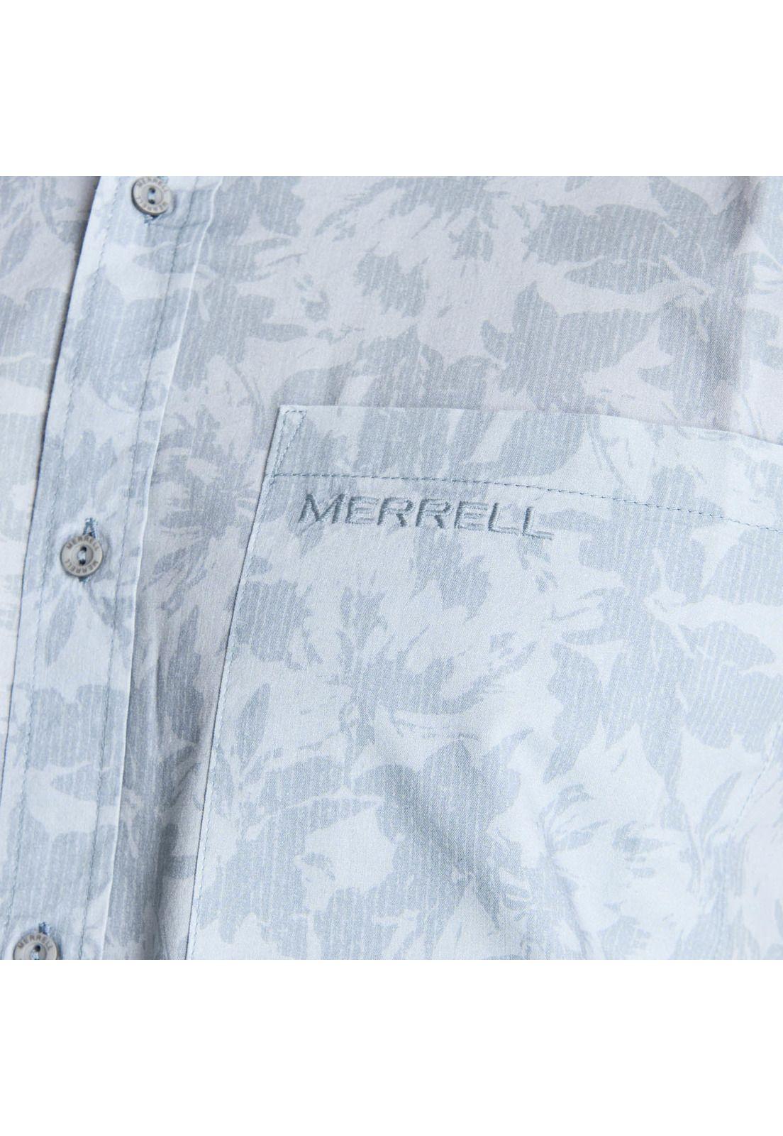 Camisa Manga Corta Hombre Bluff Gris Claro-4