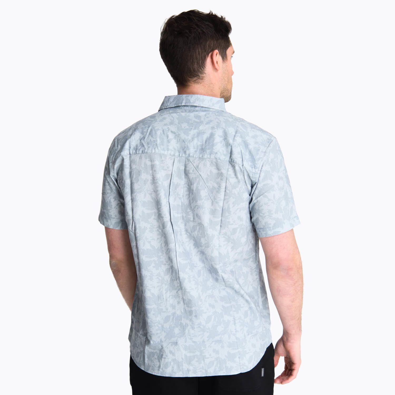 Camisa Manga Corta Hombre Bluff Gris Claro-3