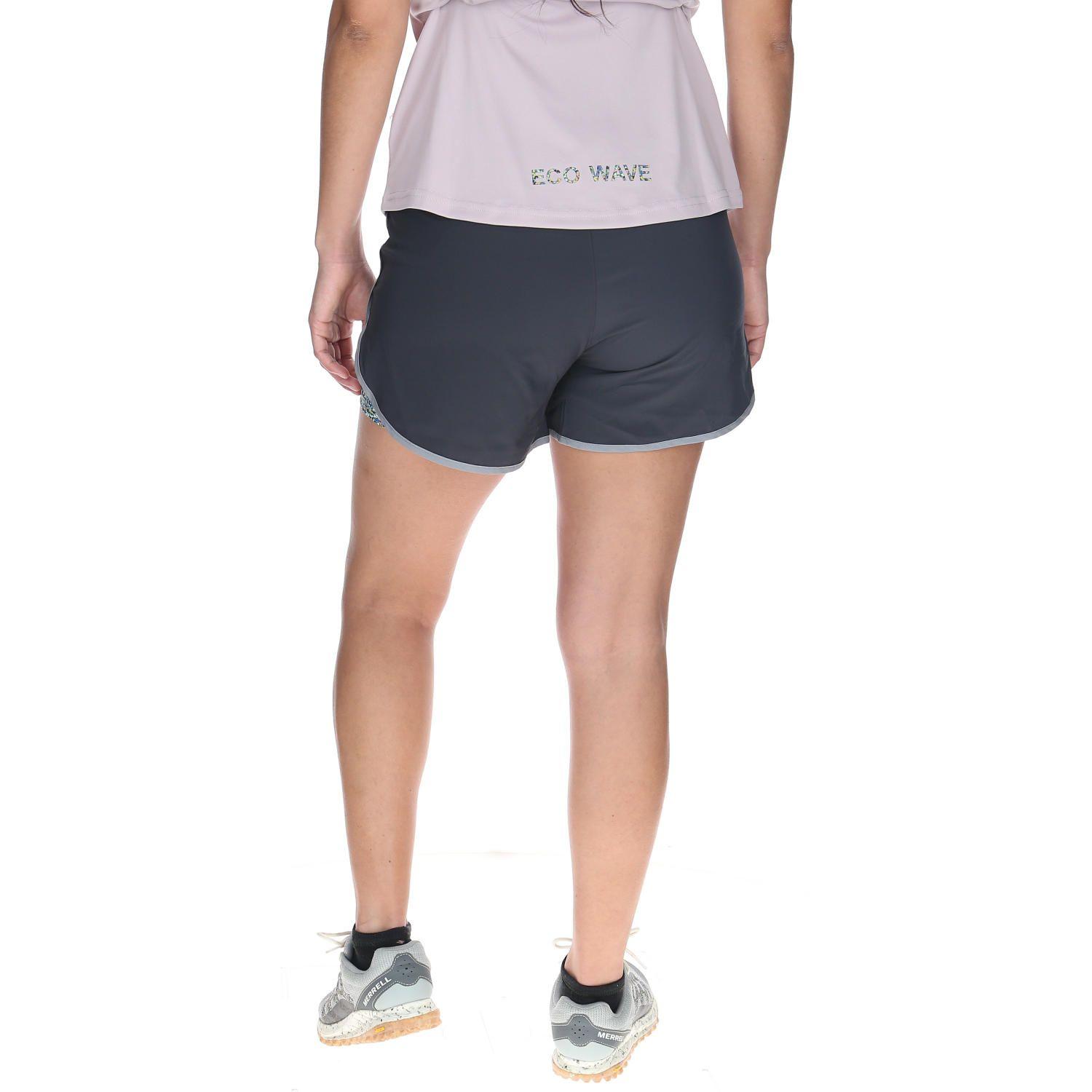 Short Mujer M Eco Wave Short Gris Oscuro-4