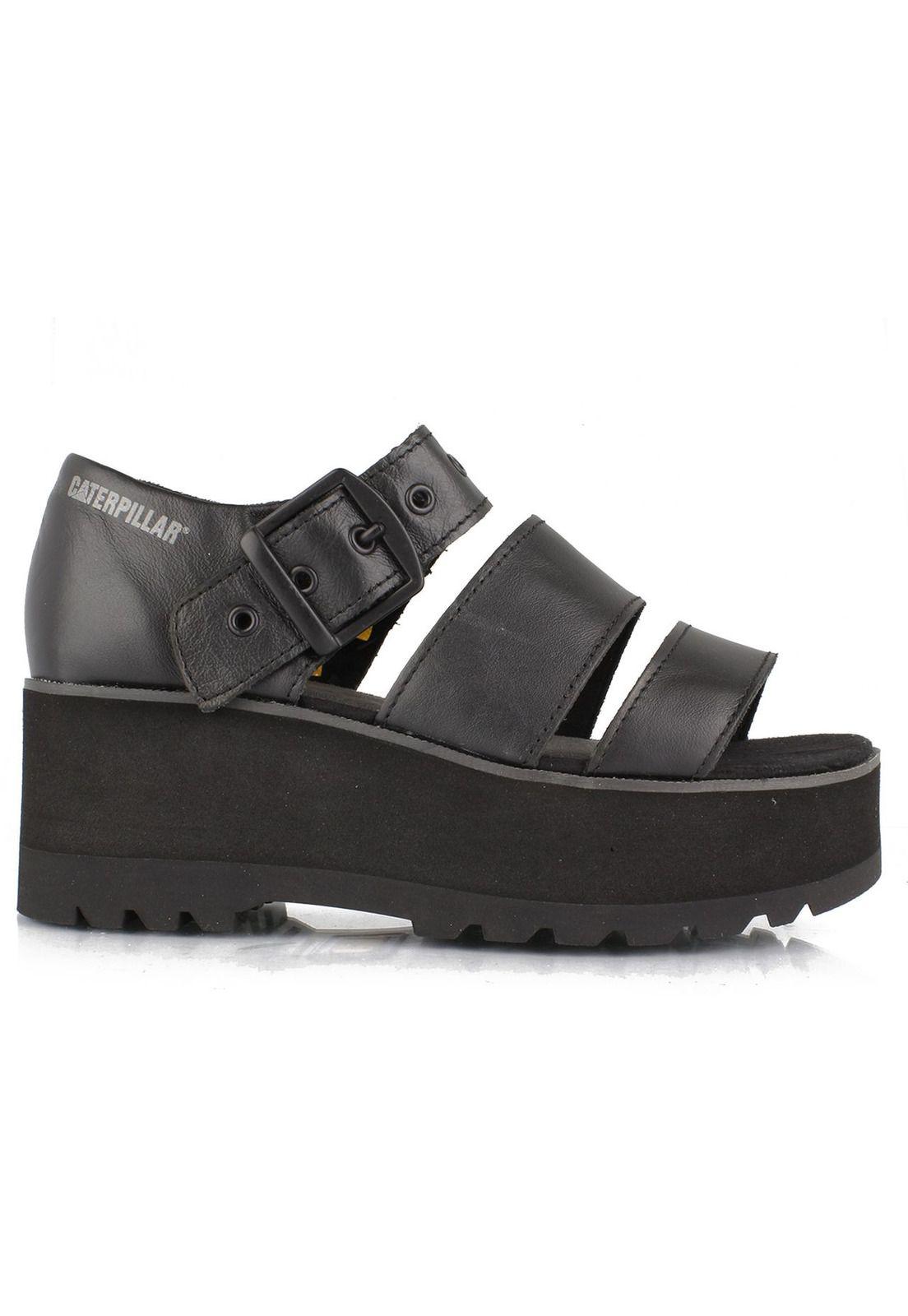 Sandalia Mujer Casual Fast Lane Negro-1