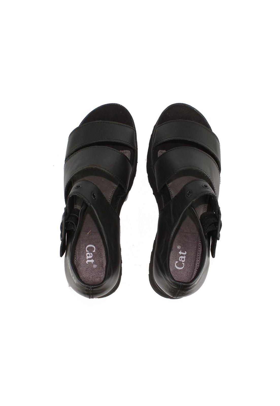 Sandalia Mujer Casual Fast Lane Negro-3