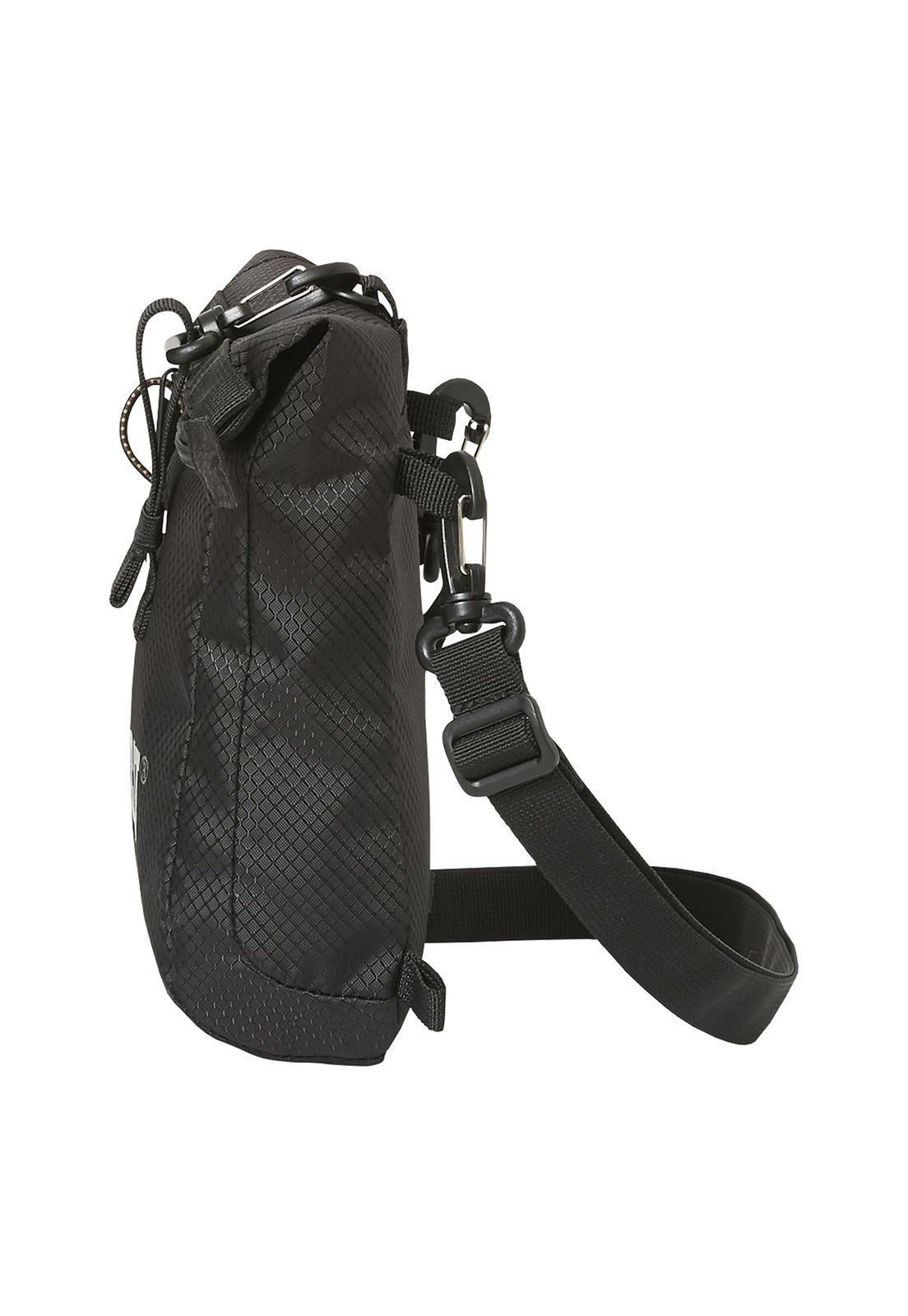 Bolso Tablet Casual Unisex Sling Bag Negro-3