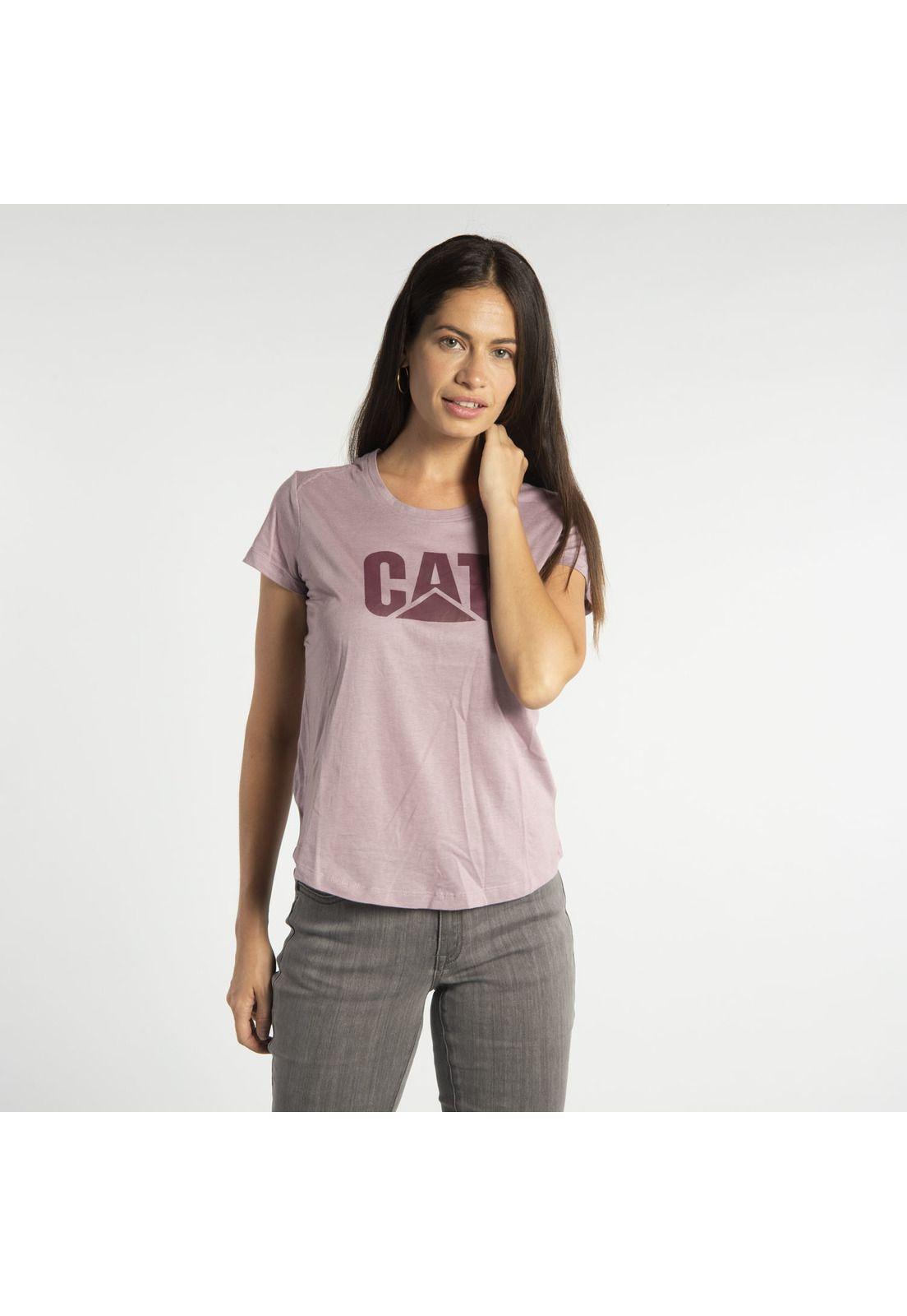 Polera M/C Mujer Logo Tm Graphic Tee Morado-2