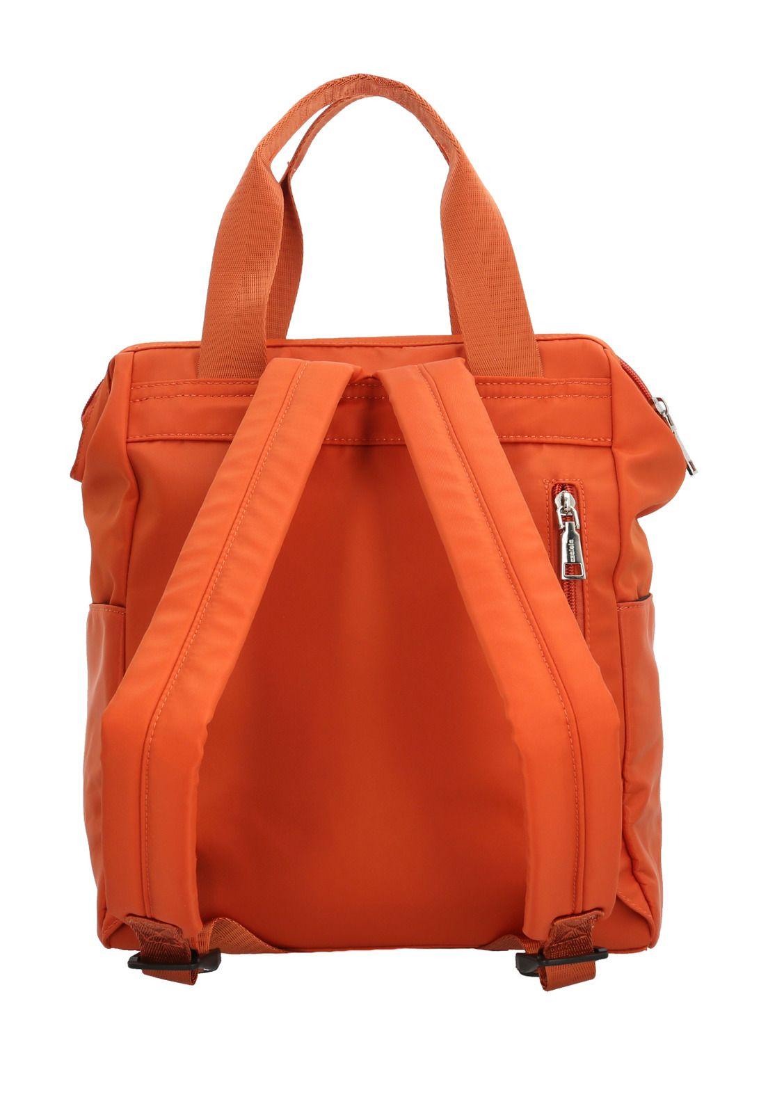 Cartera Naranja Ennio Backpack Mujer-2