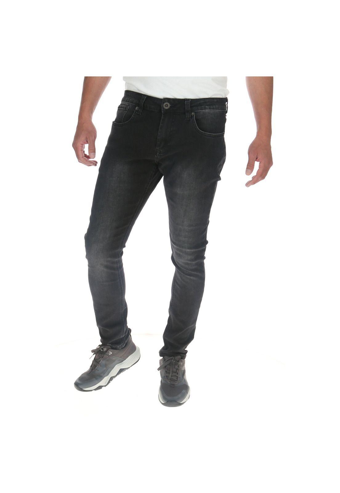 Jeans Hombre Ninety Eight Skinny Grafito-0