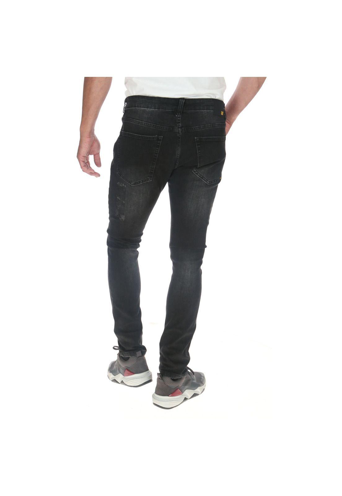 Jeans Hombre Ninety Eight Skinny Grafito-2