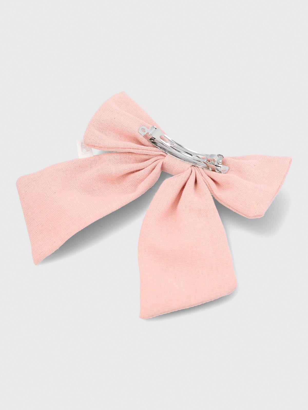 Cinta Lazo Algodón NiñamHair Rosado-3