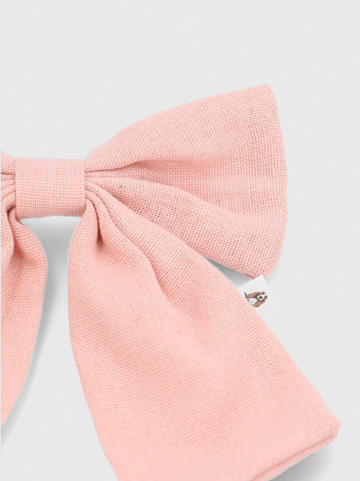 Cinta Lazo Algodón NiñamHair Rosado-4