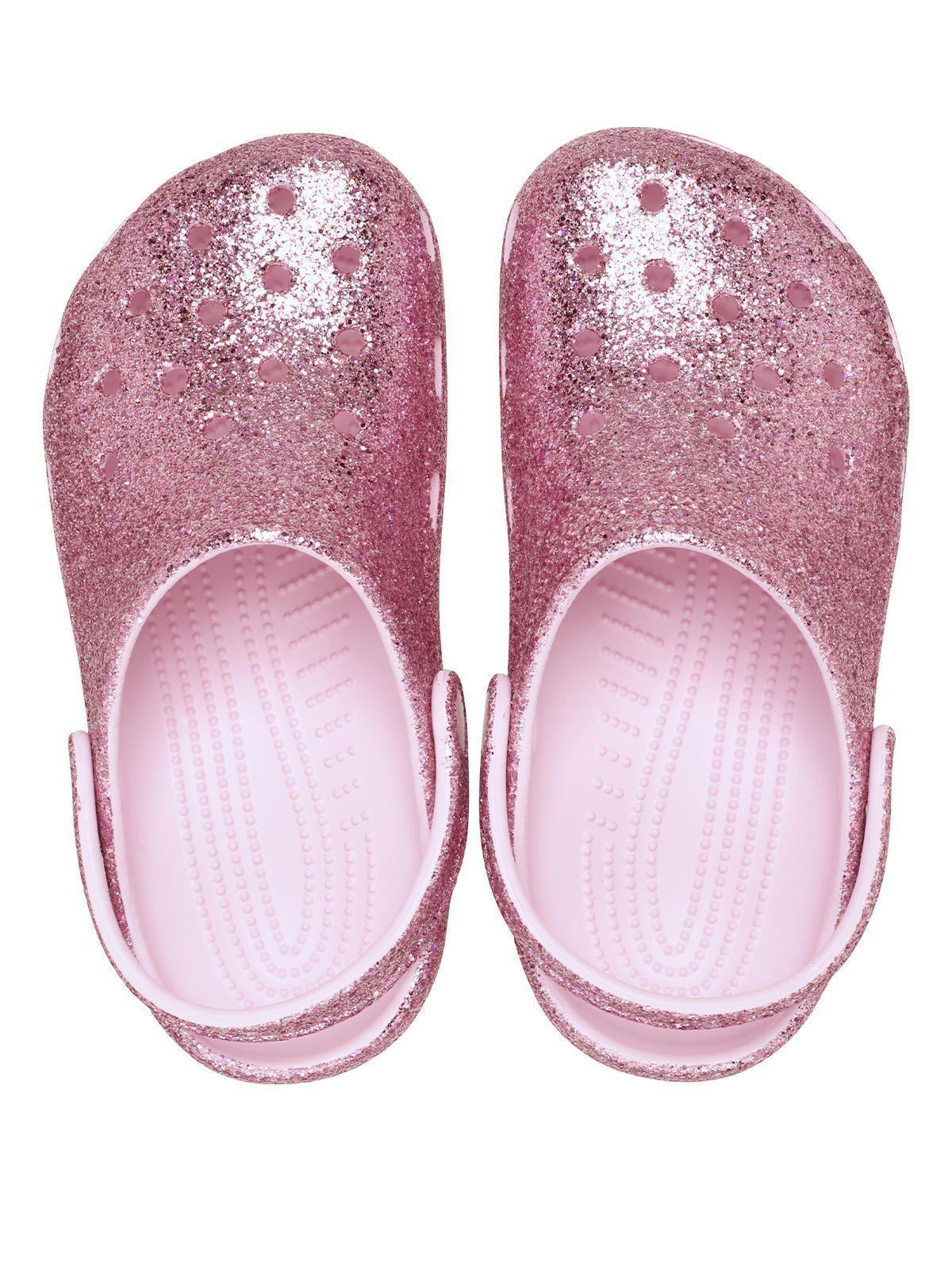 Zueco Mujer Glitter Clog K Rosado-3