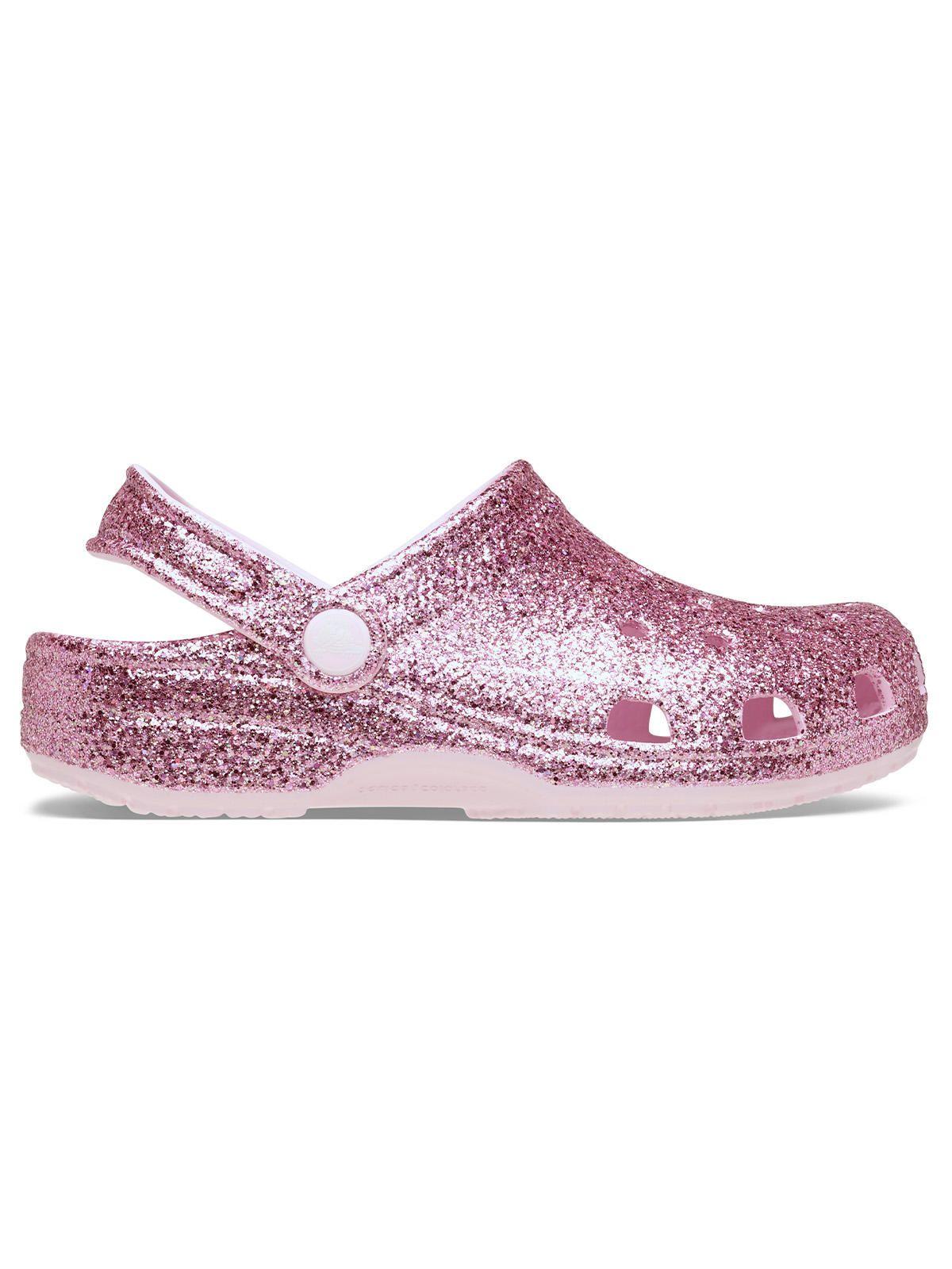 Zueco Mujer Glitter Clog K Rosado-0