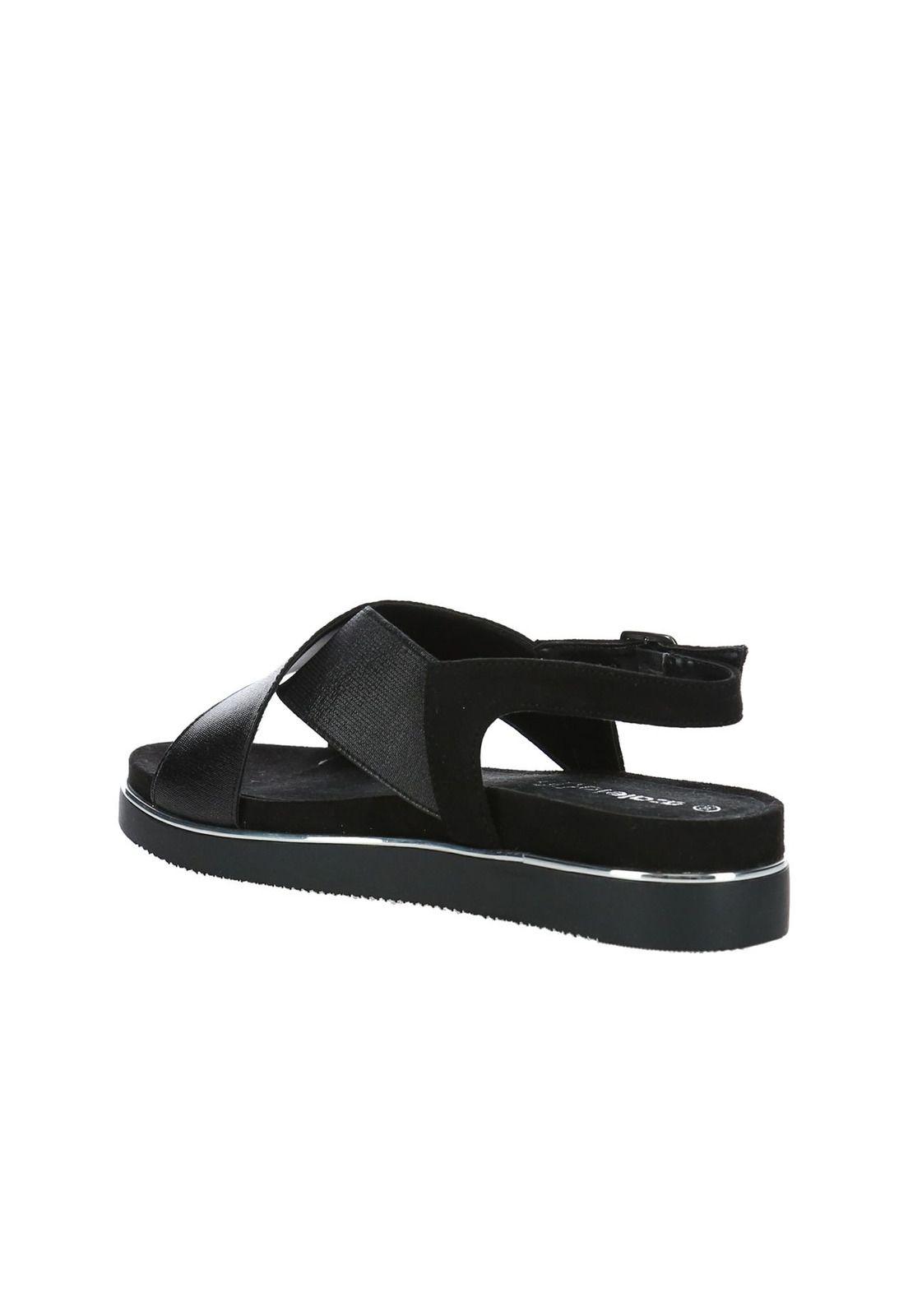 Sandalia Mujer Ranger Negro-5