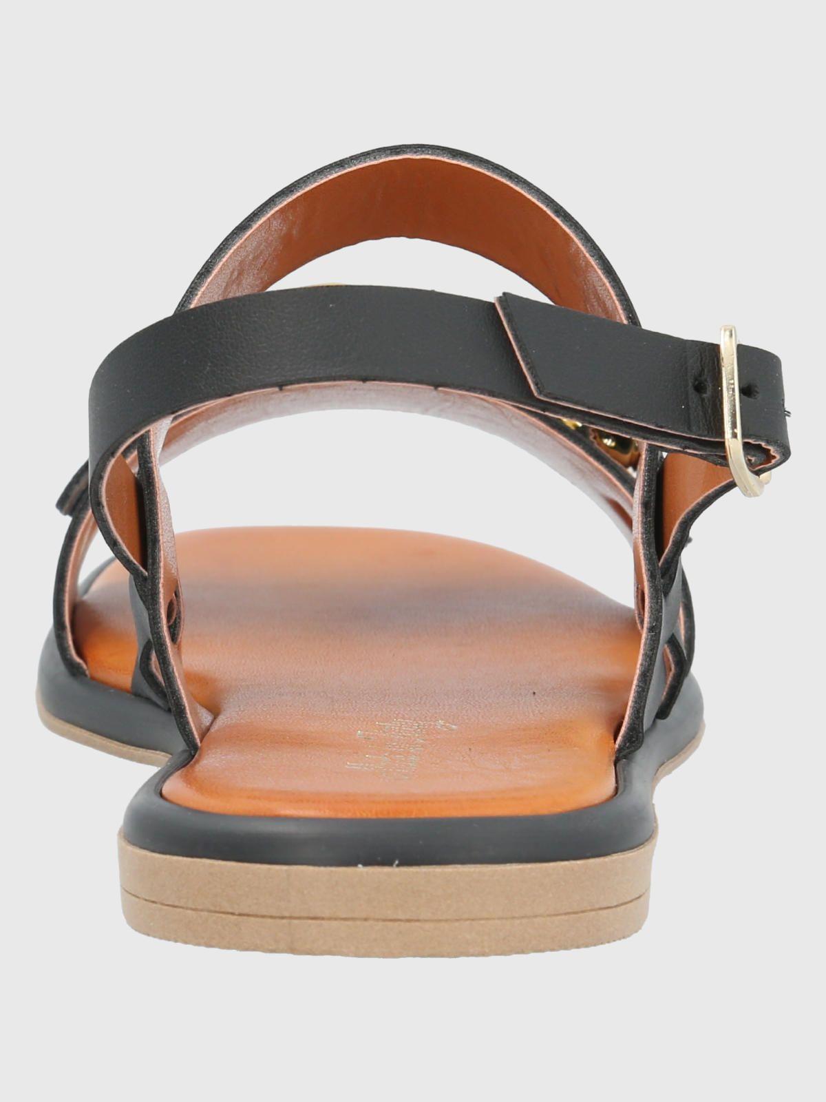 Sandalia Negro Mujer Amedea -5