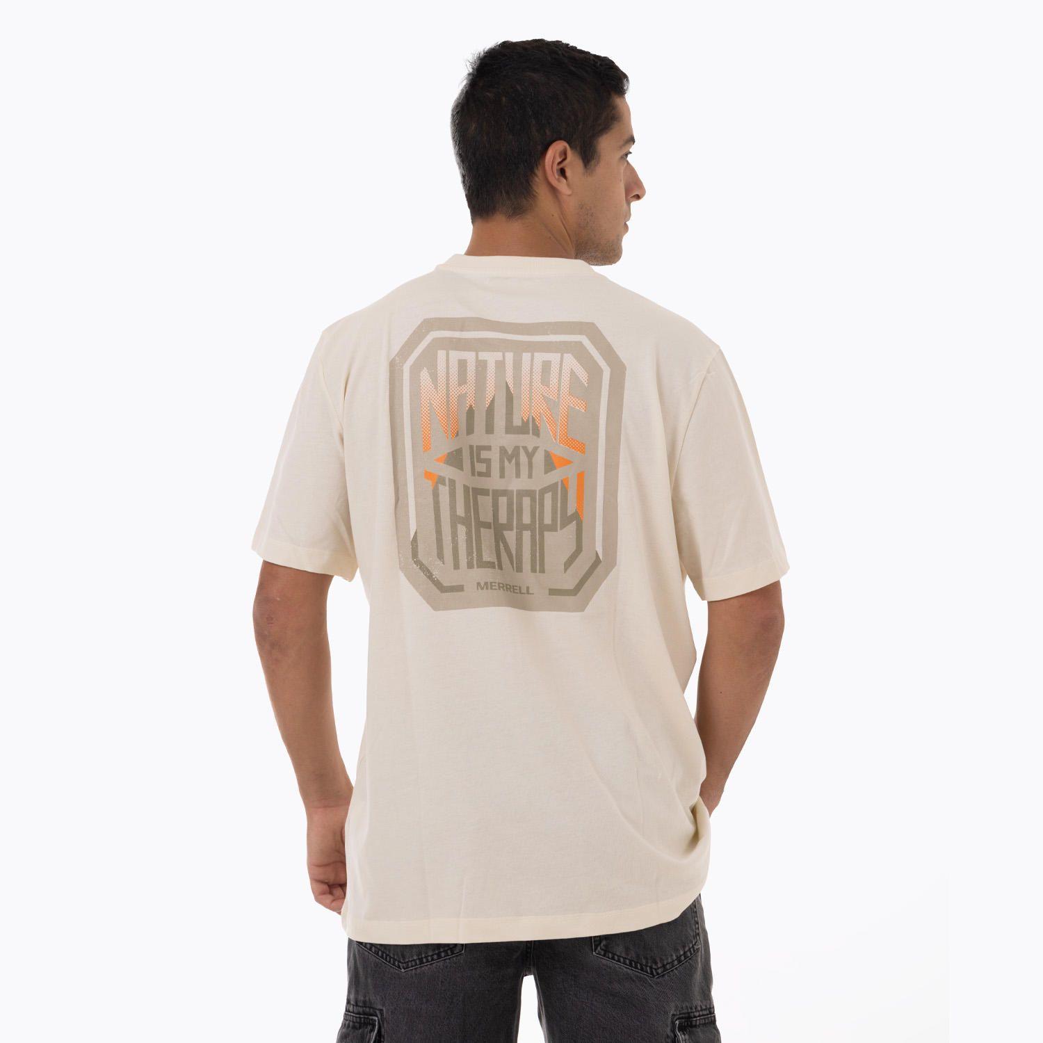 Polera Manga Corta Hombre NIMT Beige-3