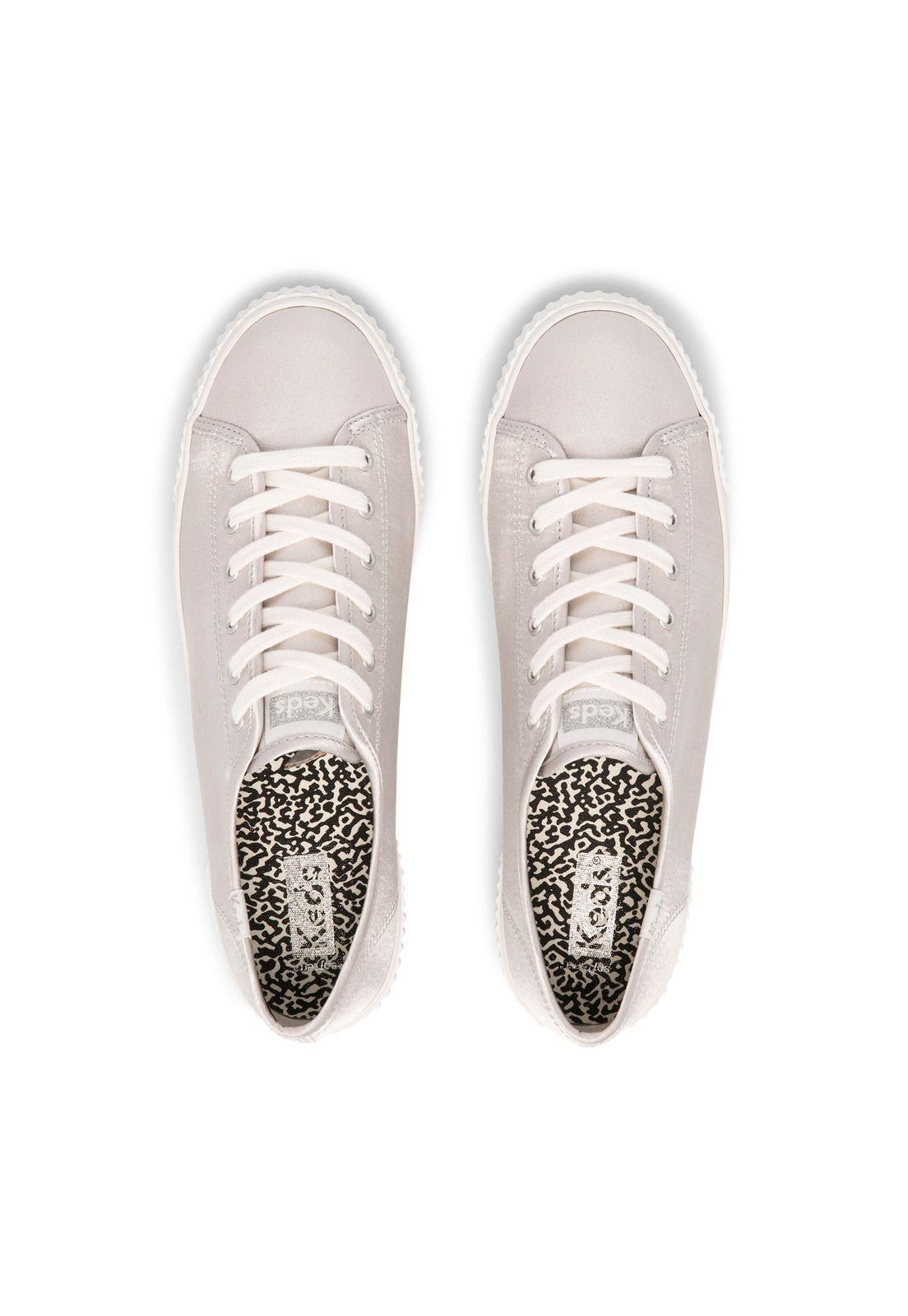 Zapatilla Mujer Triple Kick Amp M Plateado-2