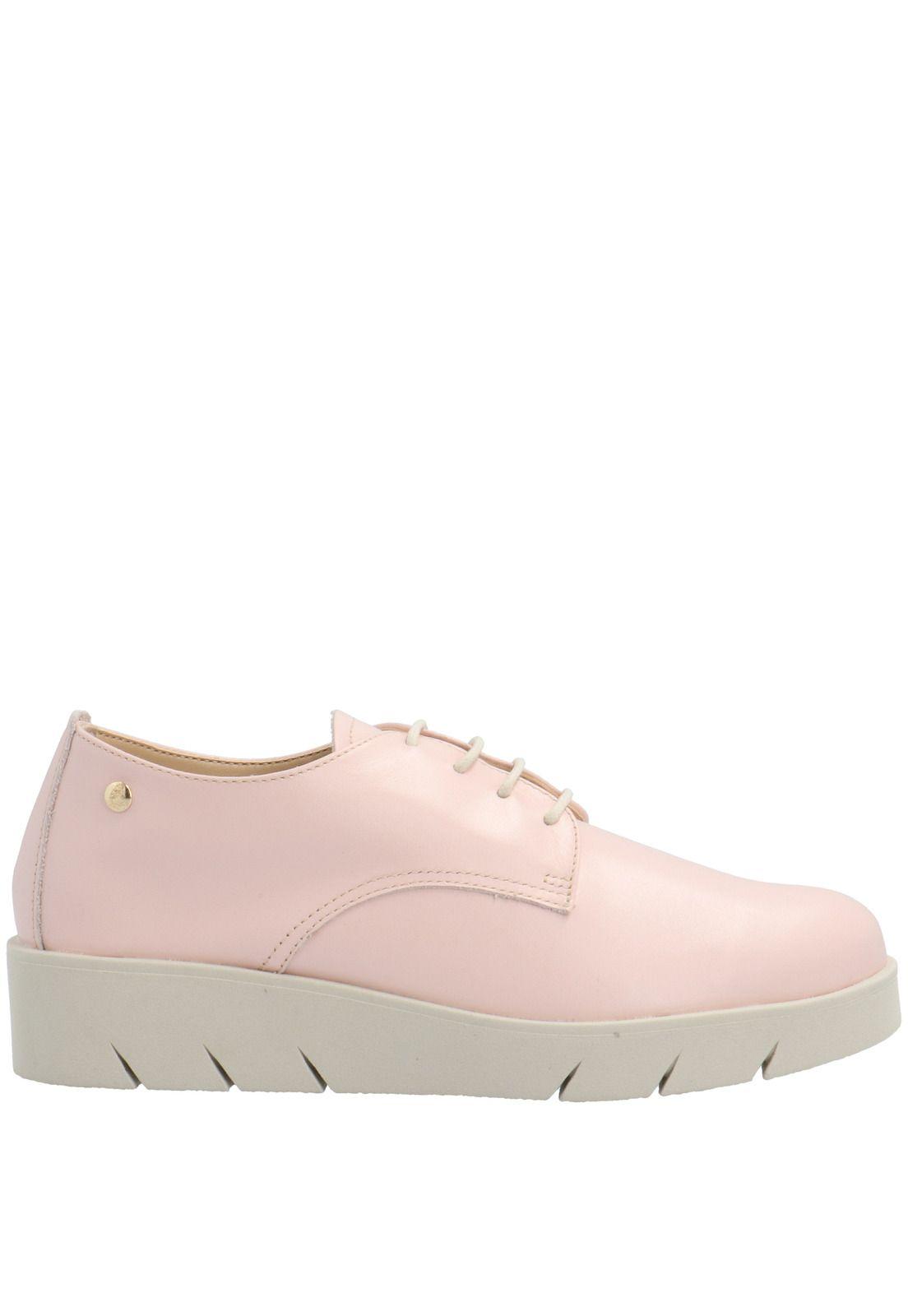 Zapato Cuero Mujer Brent Too Rosa-1