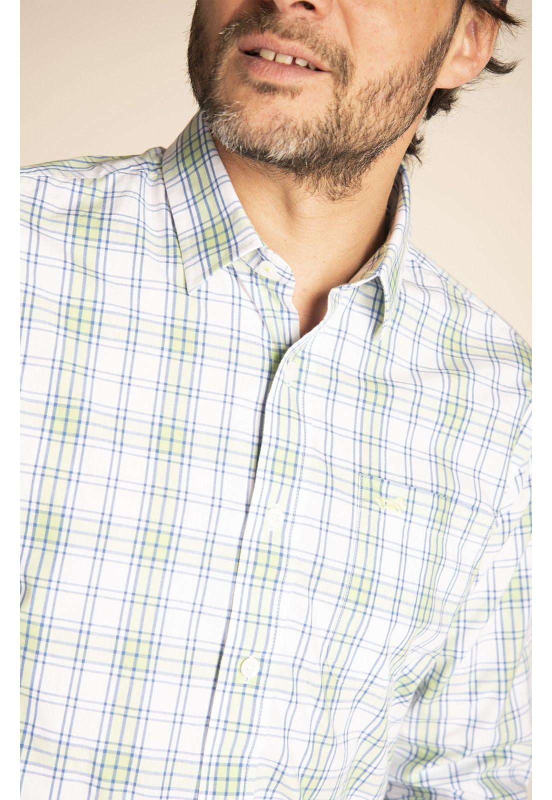 Camisa Algodón Orgánico Hombre Lighter Verde-3