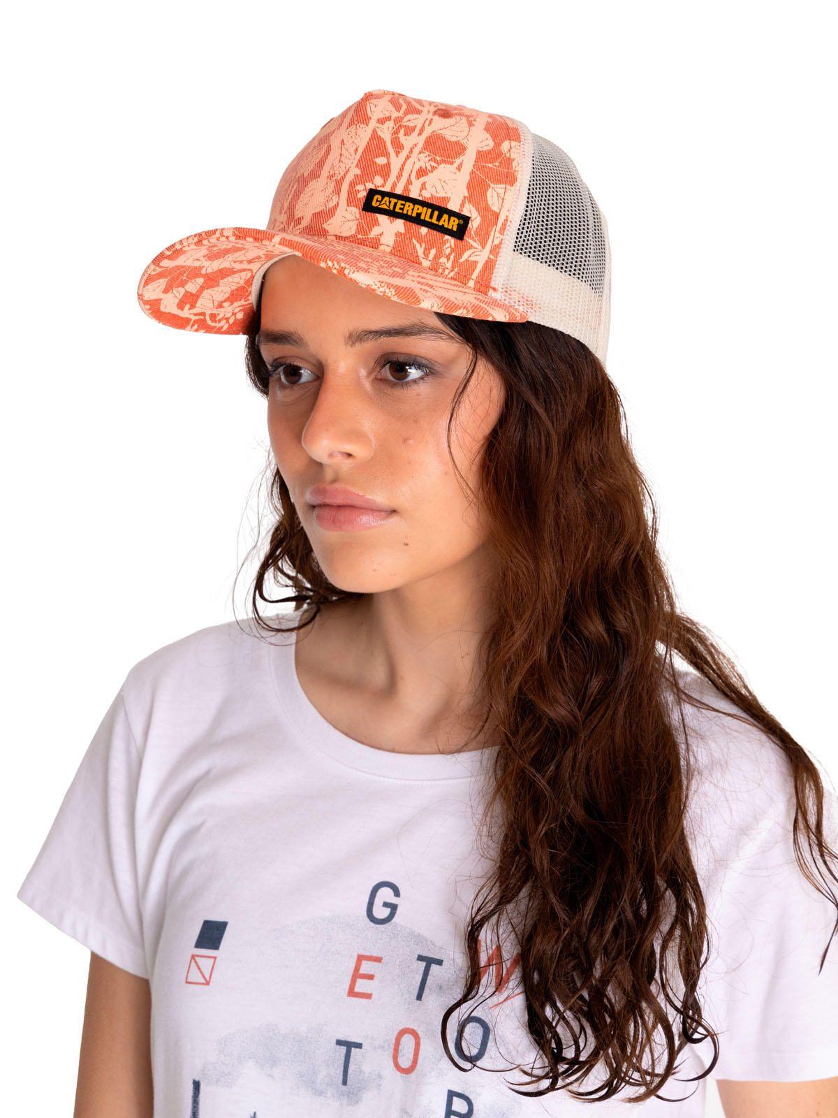 Jockey Beige 6 Panel Trucker Mujer-0
