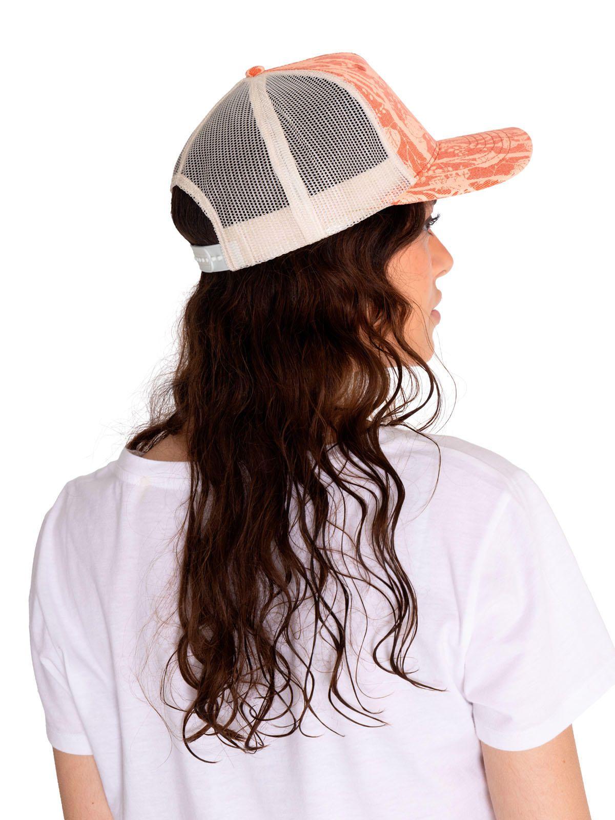 Jockey Beige 6 Panel Trucker Mujer-1