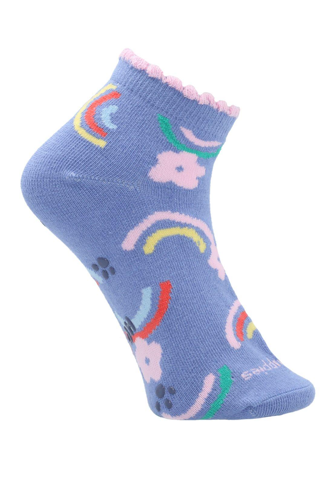 Calcetin Denim PeSt Rainbow Niña-0