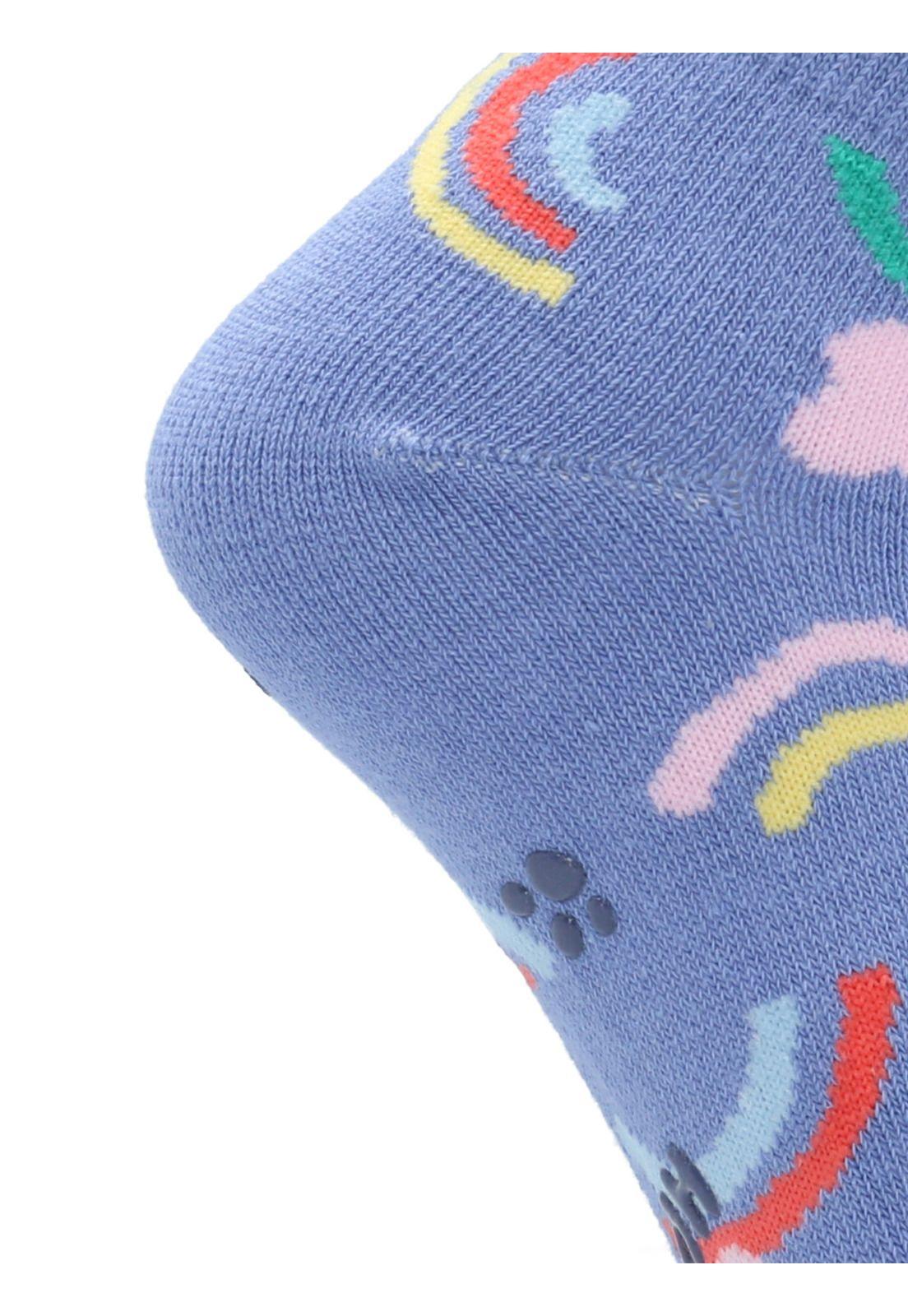Calcetin Denim PeSt Rainbow Niña-1