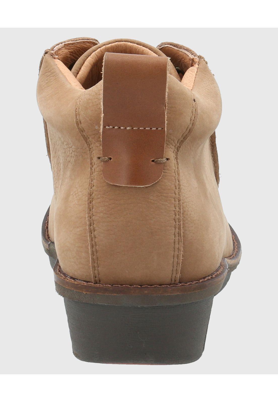 Botin Cuero Mujer Cheer Café-6