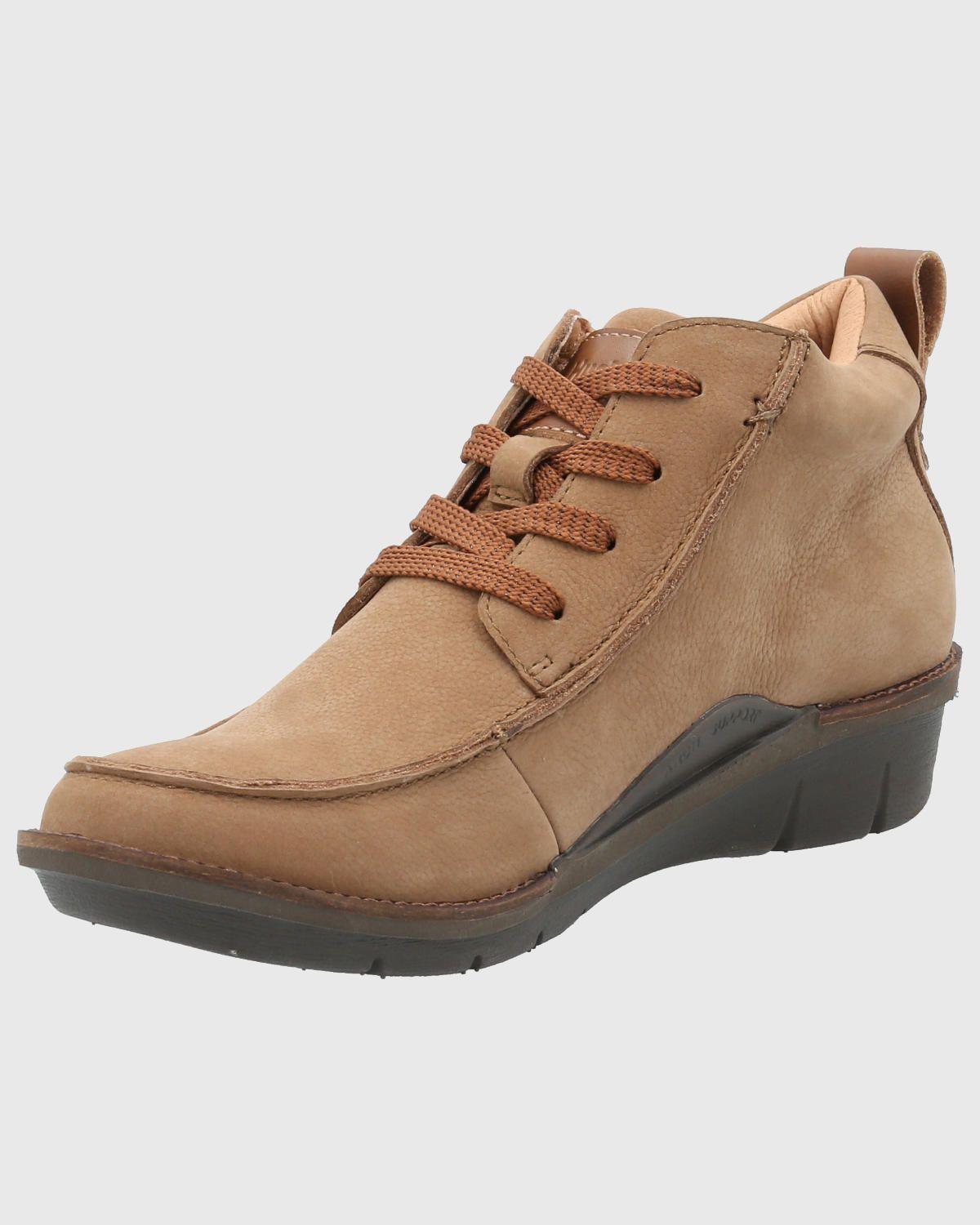 Botin Cuero Mujer Cheer Café-4