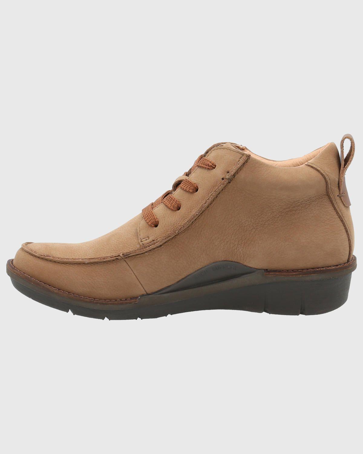 Botin Cuero Mujer Cheer Café-5