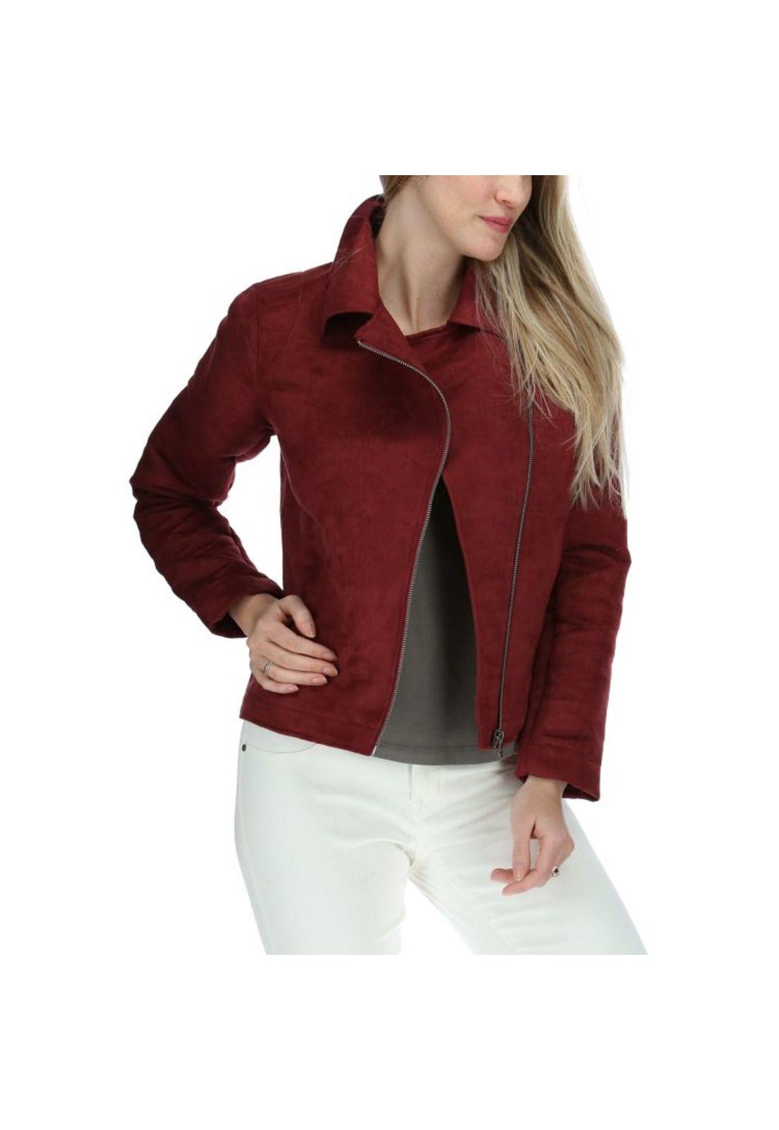 Chaqueta Mujer Chloe Jacket Burdeo-3