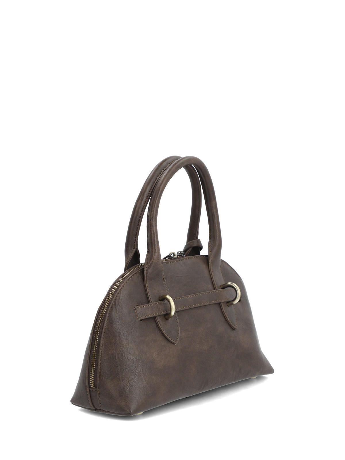 Cartera Ecocuero Mujer Millport Bag Café-2