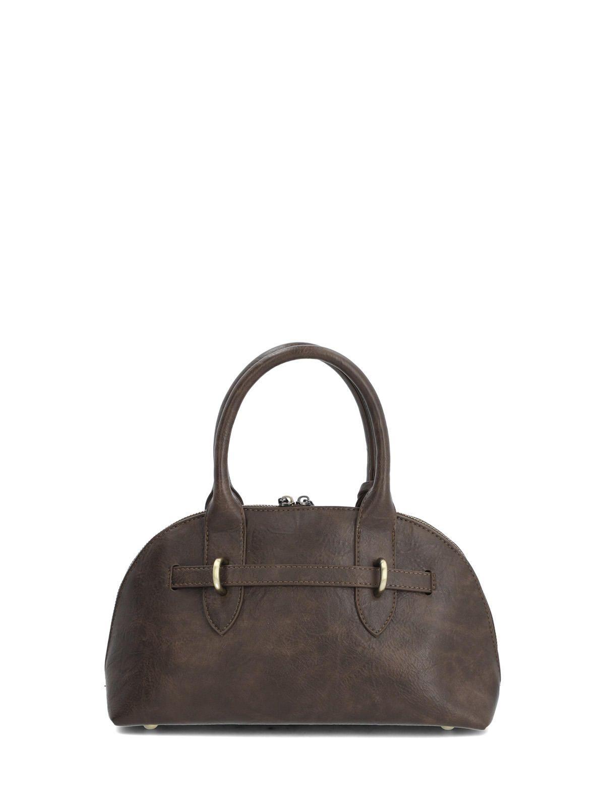 Cartera Ecocuero Mujer Millport Bag Café-3