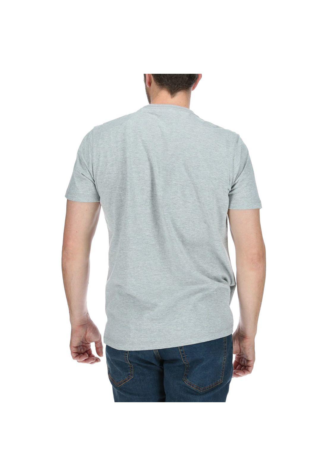 Polera Mc Hombre Retro Diesel Tee Gris-2
