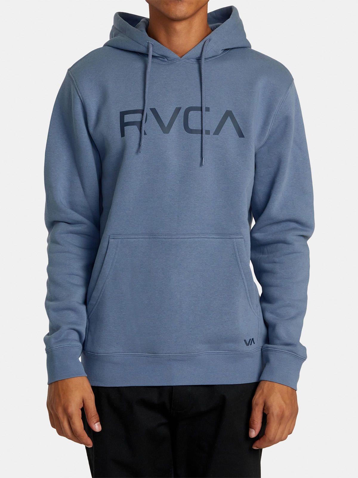 Polerón Hombre Big Hoodie Azul-0