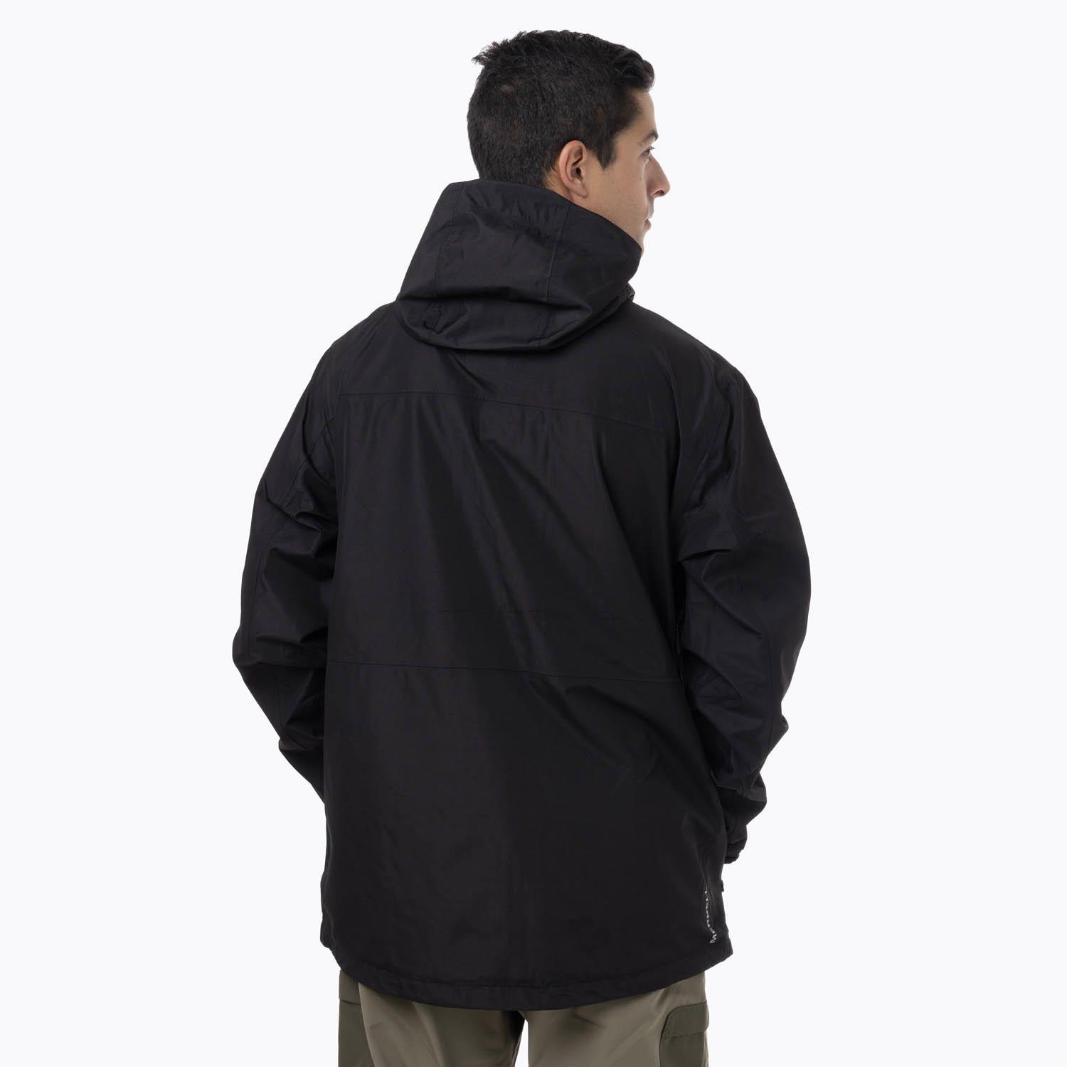 Impermeable Hombre Arkaon Hardshell Negro-3